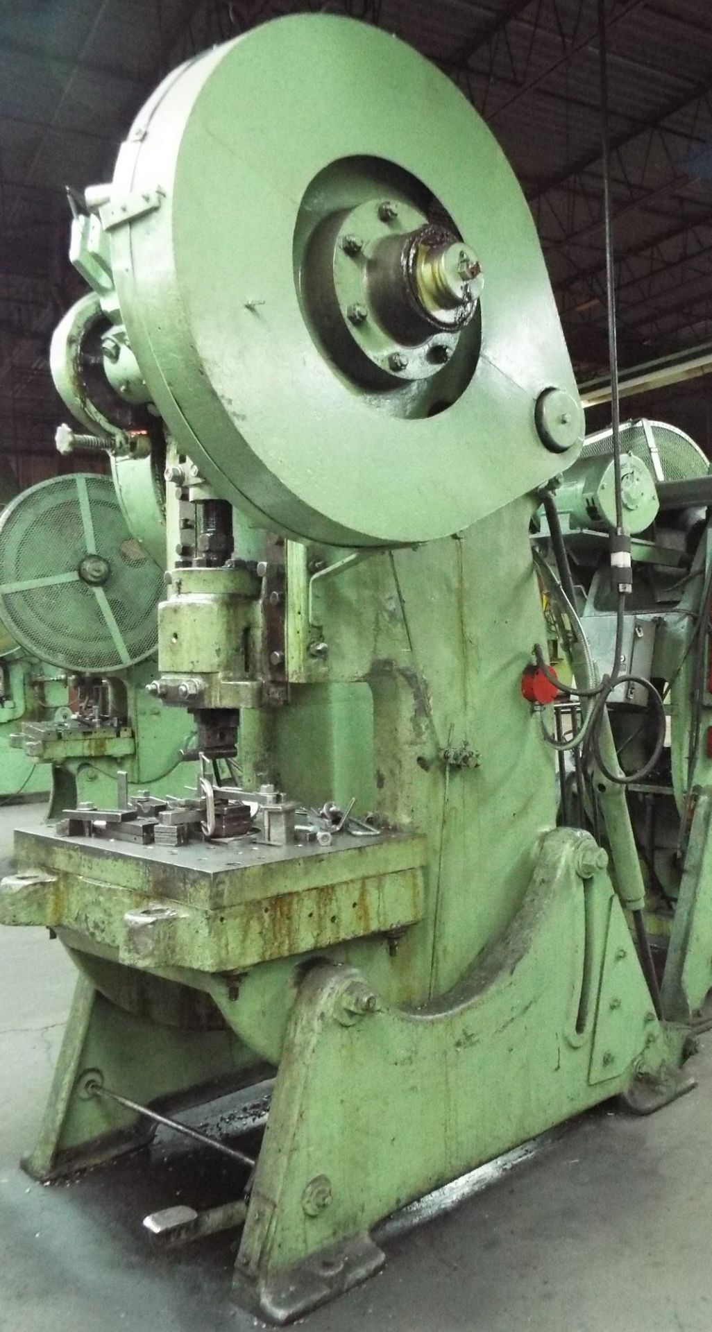 BROWN BOGGS 17LS OBI PUNCH PRESS WITH 60 TON CAPACITY, 5" STROKE, 3" RAM ADJUSTMENT, APPROX 85 SPM - Bild 3 aus 3