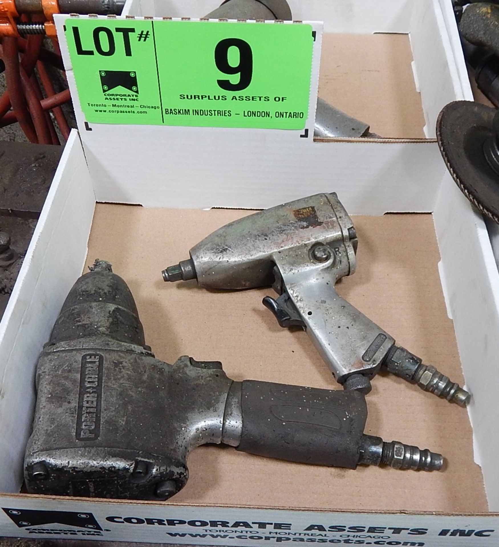 LOT/ PNEUMATIC IMPACT GUNS