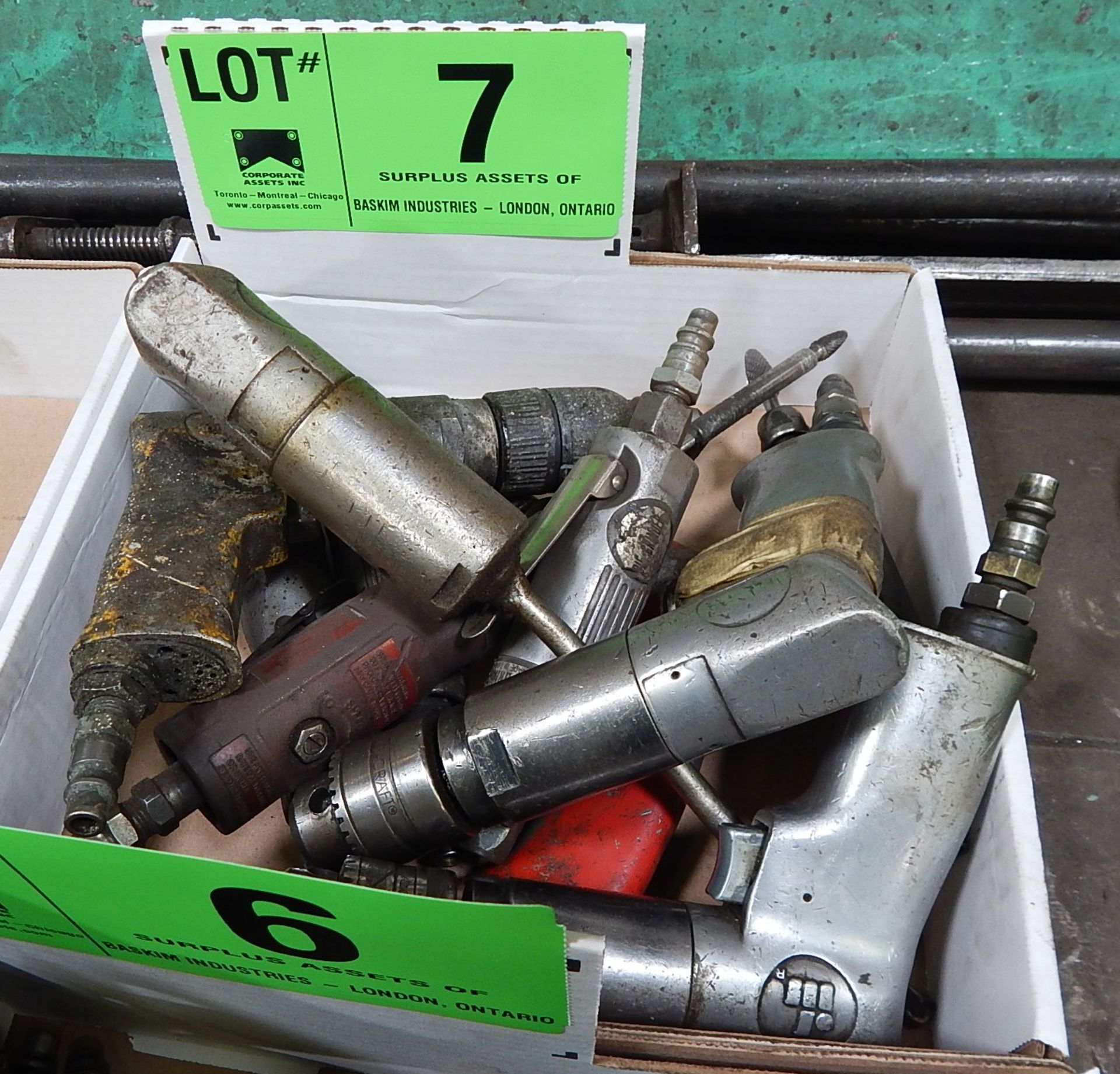 LOT/ PNEUMATIC TOOLS