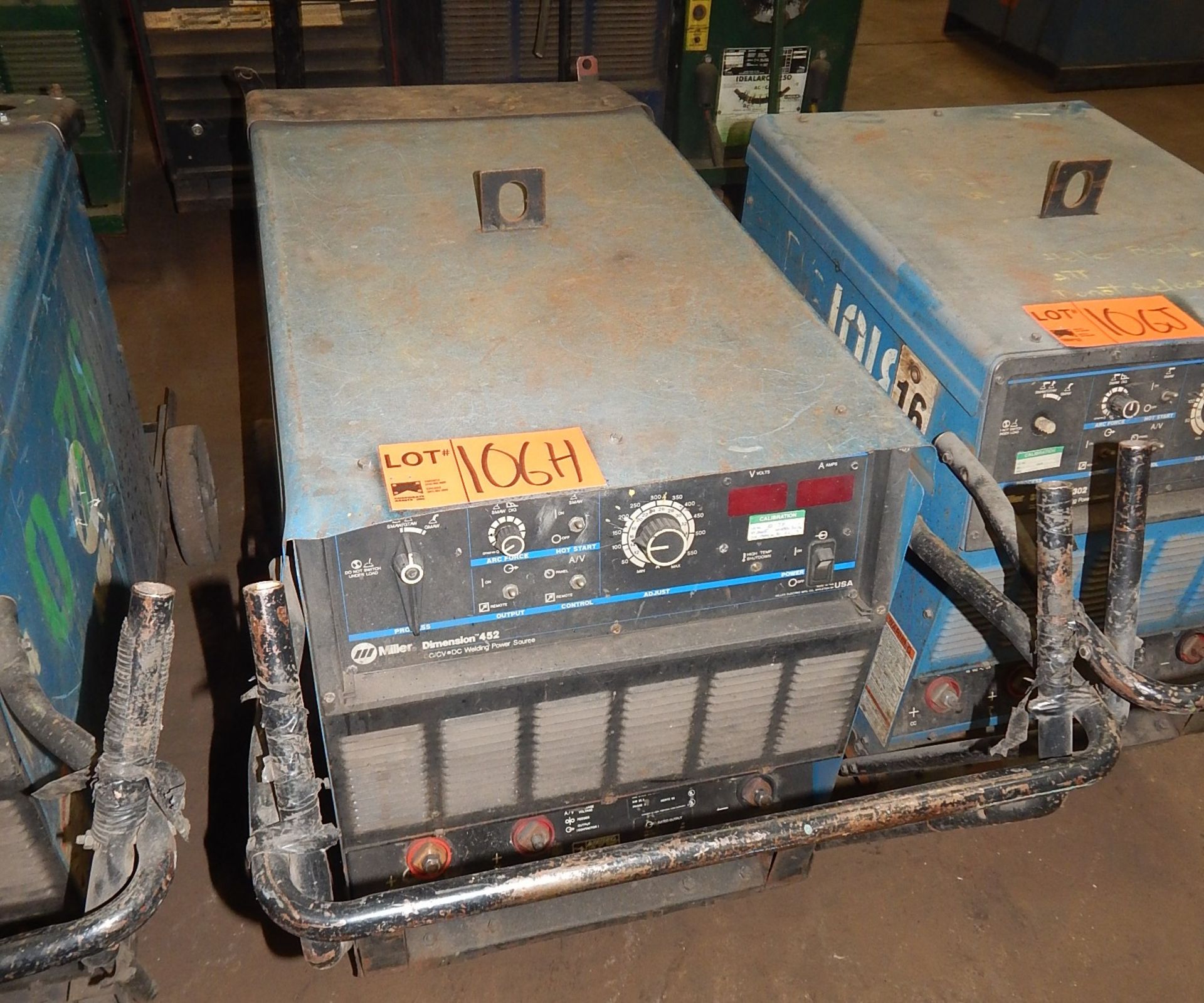 MILLER DIMENSION 452 MIG WELDING POWER SOURCE