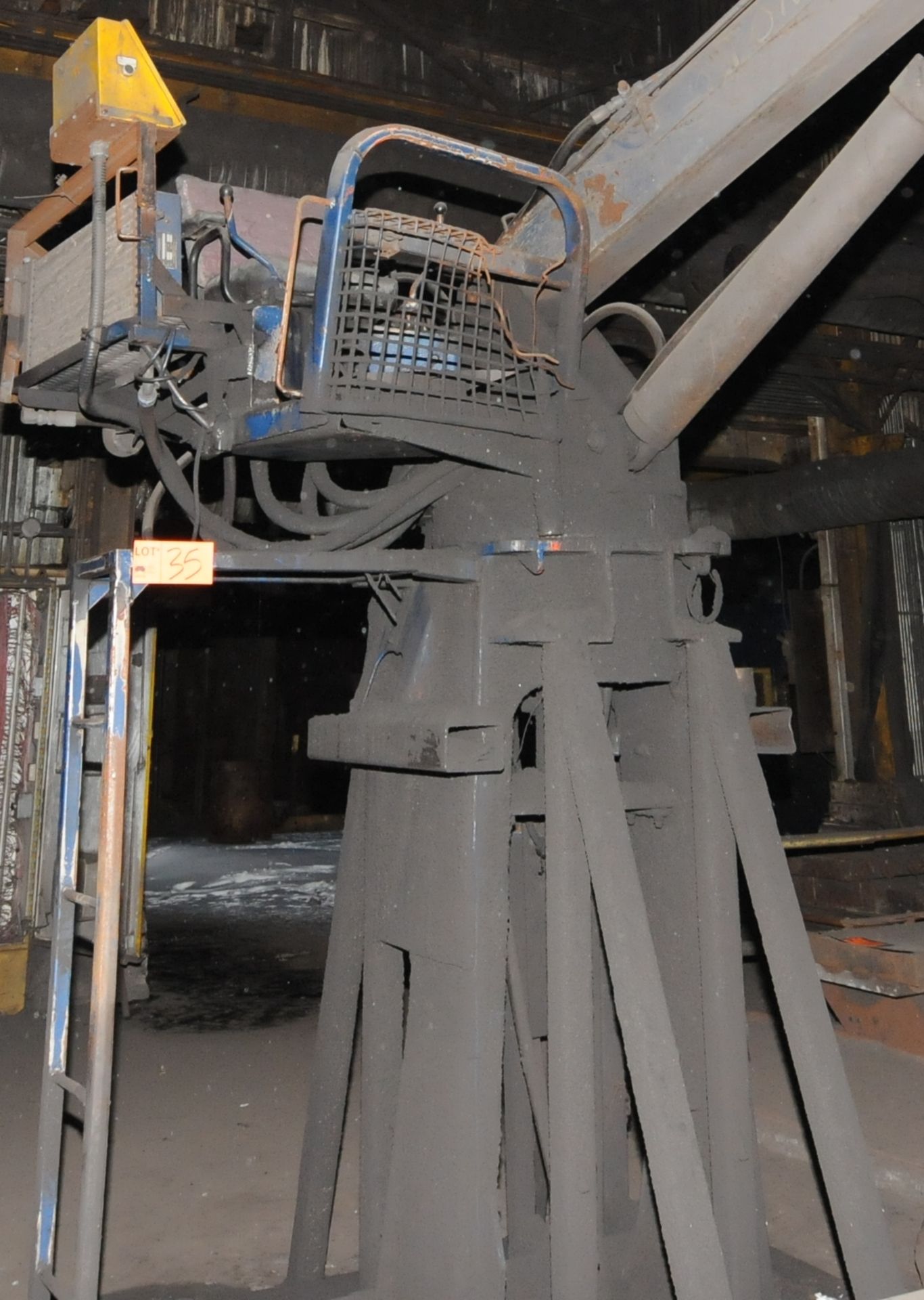 PRENTICE (REBUILT 2008) #125 HYDRAULIC ARM CASTING MANIPULATOR; S/N N/A (CI) - Image 2 of 3