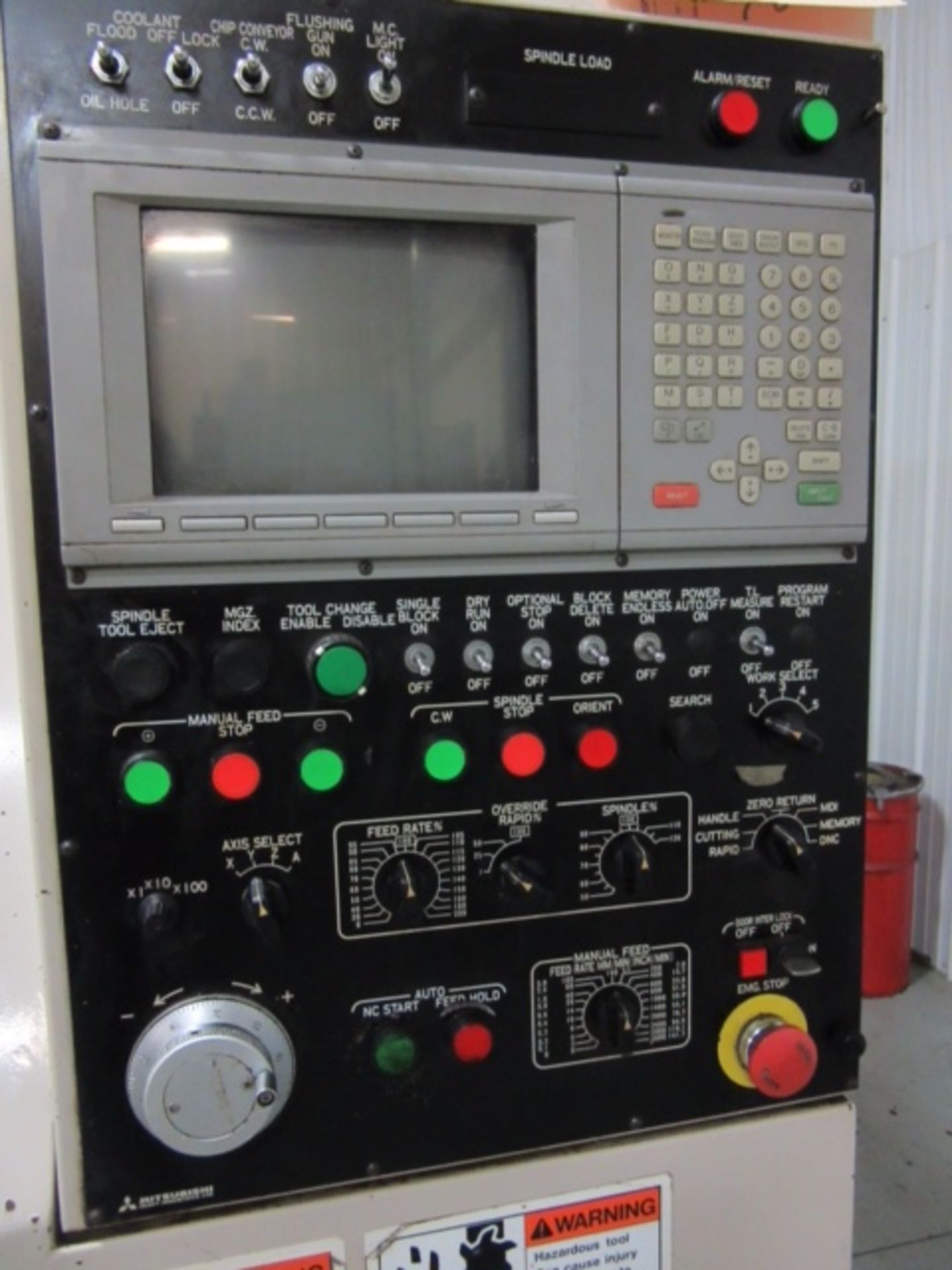 MITSUBISHI M-V4B CNC VERTICAL MACHINING CENTER - Image 2 of 4