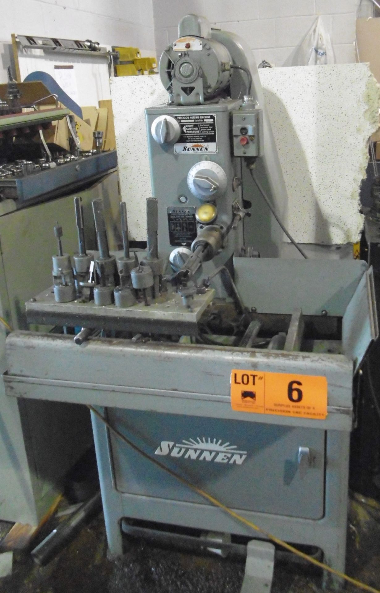 SUNNEN MBB-1660 HONING MACHINE, S/N 14073