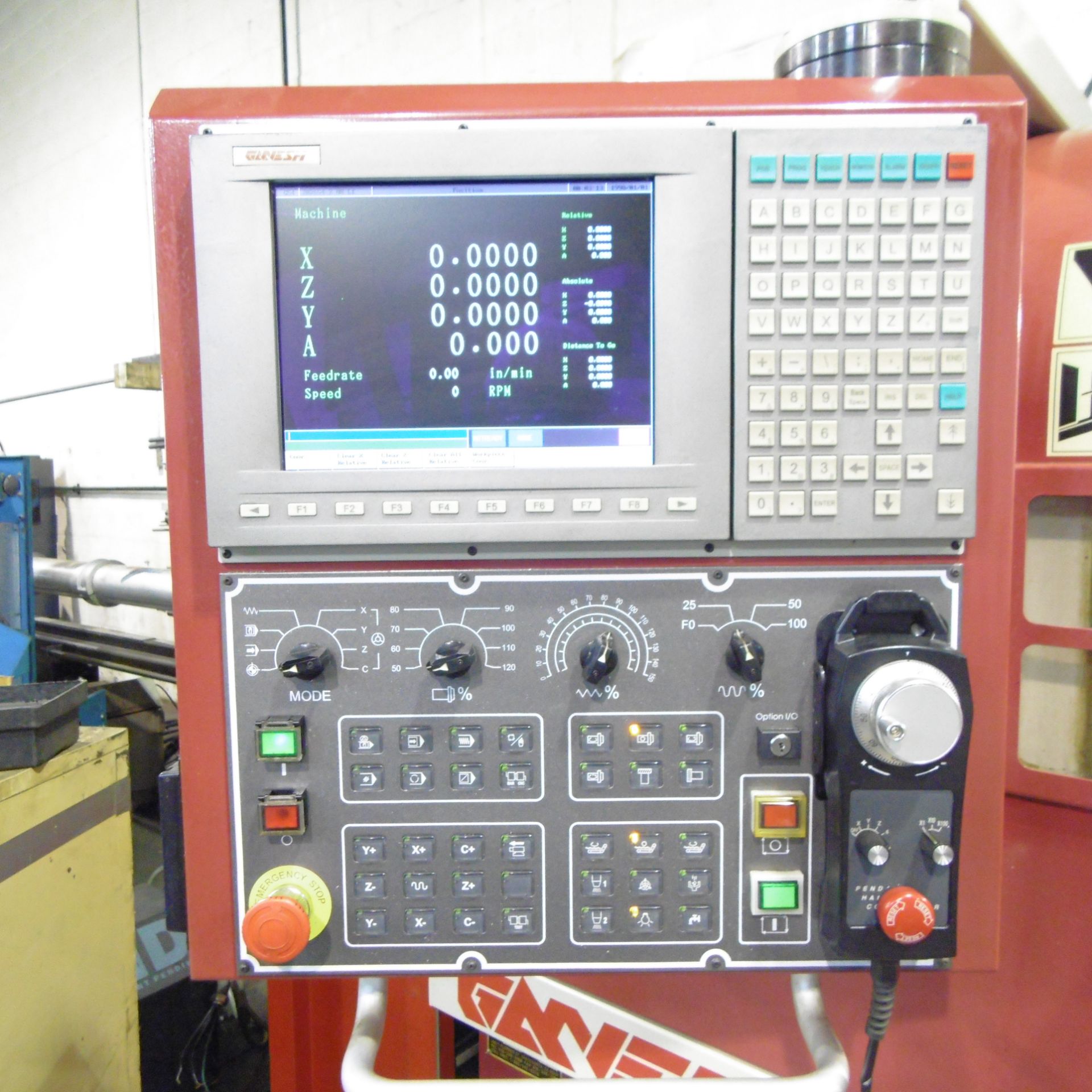 GANESH CYCLONE 25 SWISS TYPE CNC TURNING CENTER WITH SYNTECH 900 CNC CONTROL, TRAVELS X-7.5", Z-6. - Image 3 of 4