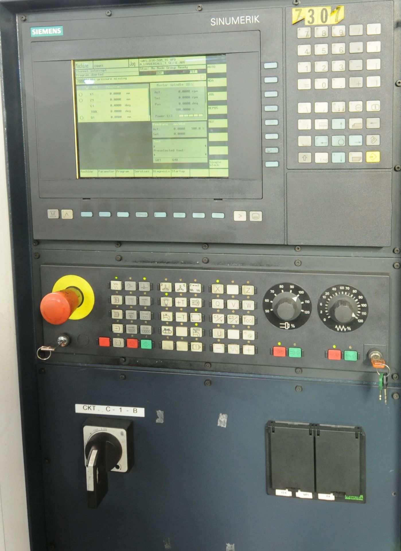 SPINNER (1998) PD-CNC 4-AXIS GANG TYPE ULTRA-PRECISION CNC MACHINING CELL WITH SIEMENS 840D - Image 2 of 2