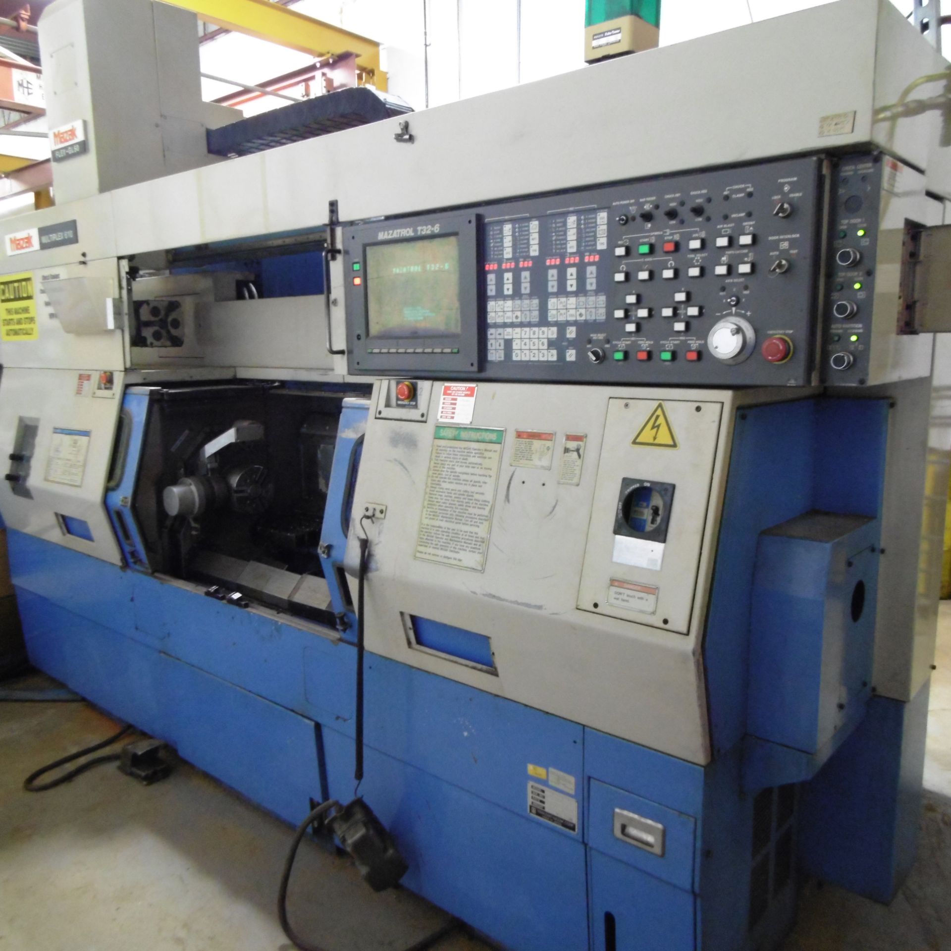 MAZAK MULTIPLEX 610 TWIN SPINDLE CNC TURNING/MILLING CENTER