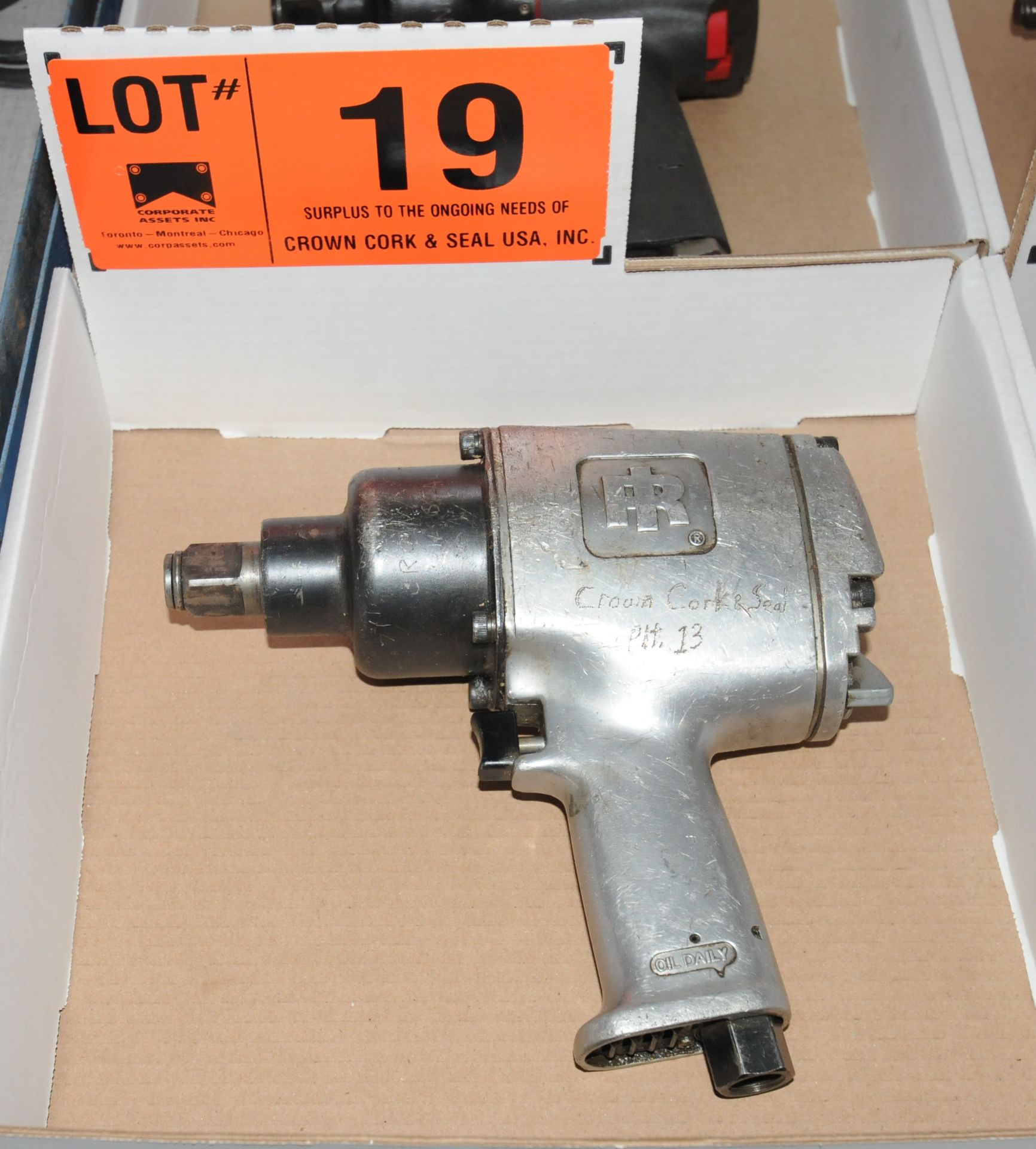 INGERSOLL RAND 3/4" PNEUMATIC IMPACT GUN