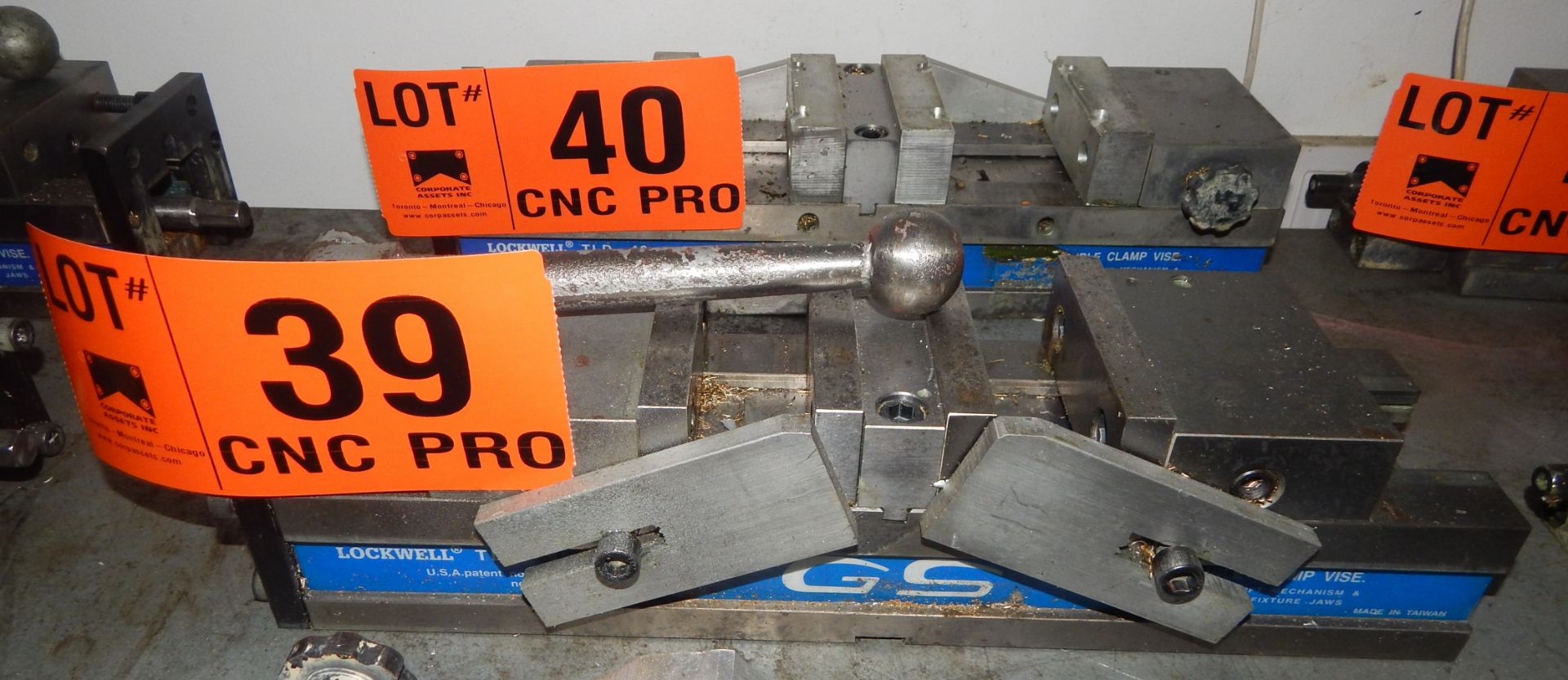 4" GS DOUBLE CLAMP VISE