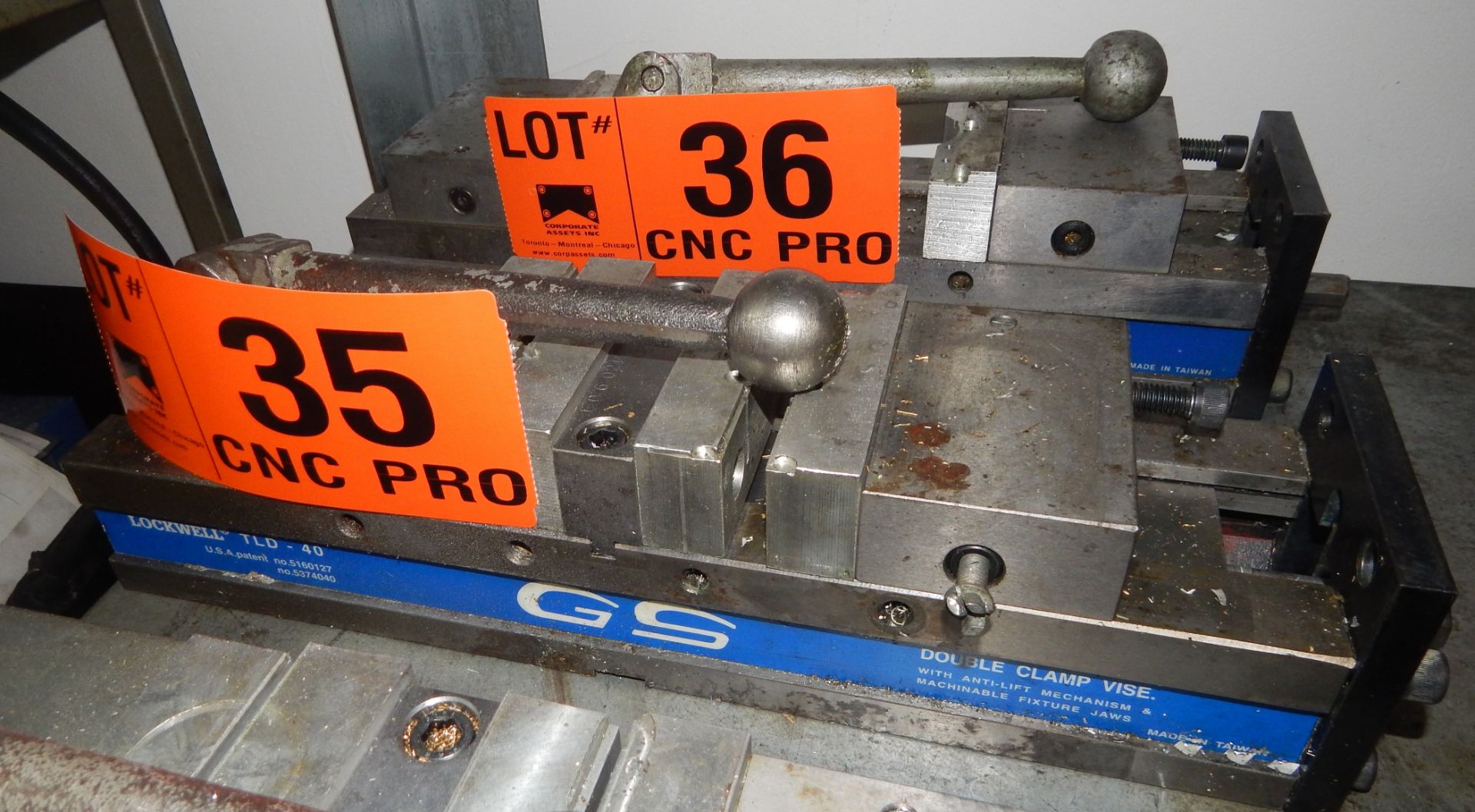 4" GS DOUBLE CLAMP VISE