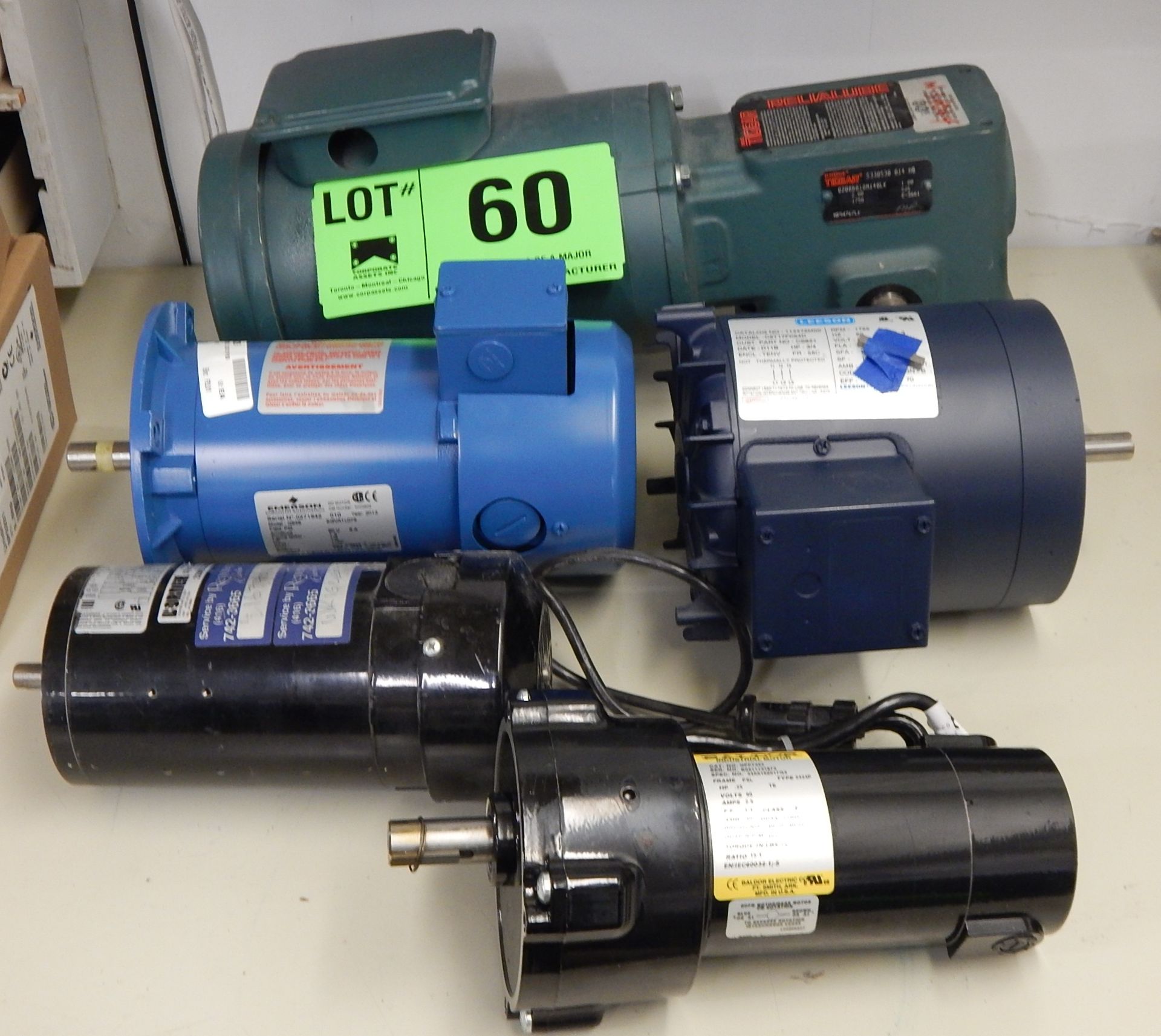 LOT/ ELECTRIC MOTORS