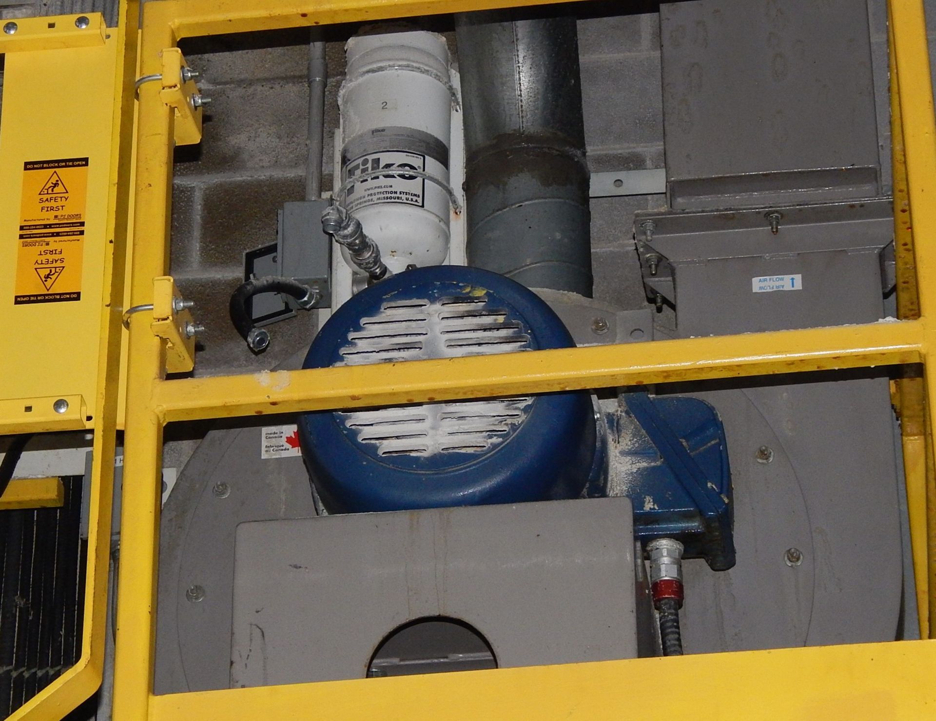 ACS DUST COLLECTION SILO WITH 35HP BLOWER, AUTO DISCHARGE PORT S/N: N/A (CI) - Image 2 of 2