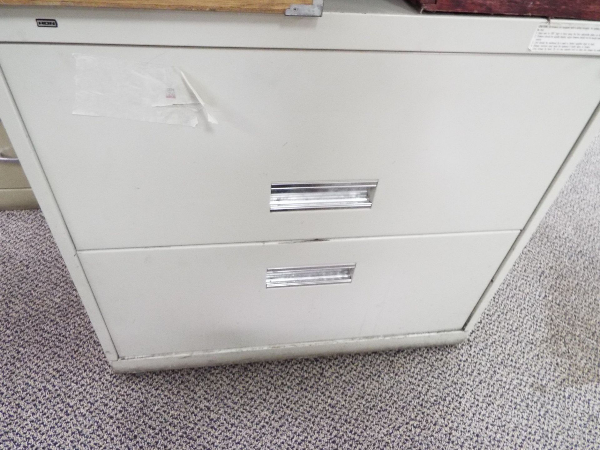 LOT/ FILE CABINETS (NO CONTENTS) - Image 2 of 2