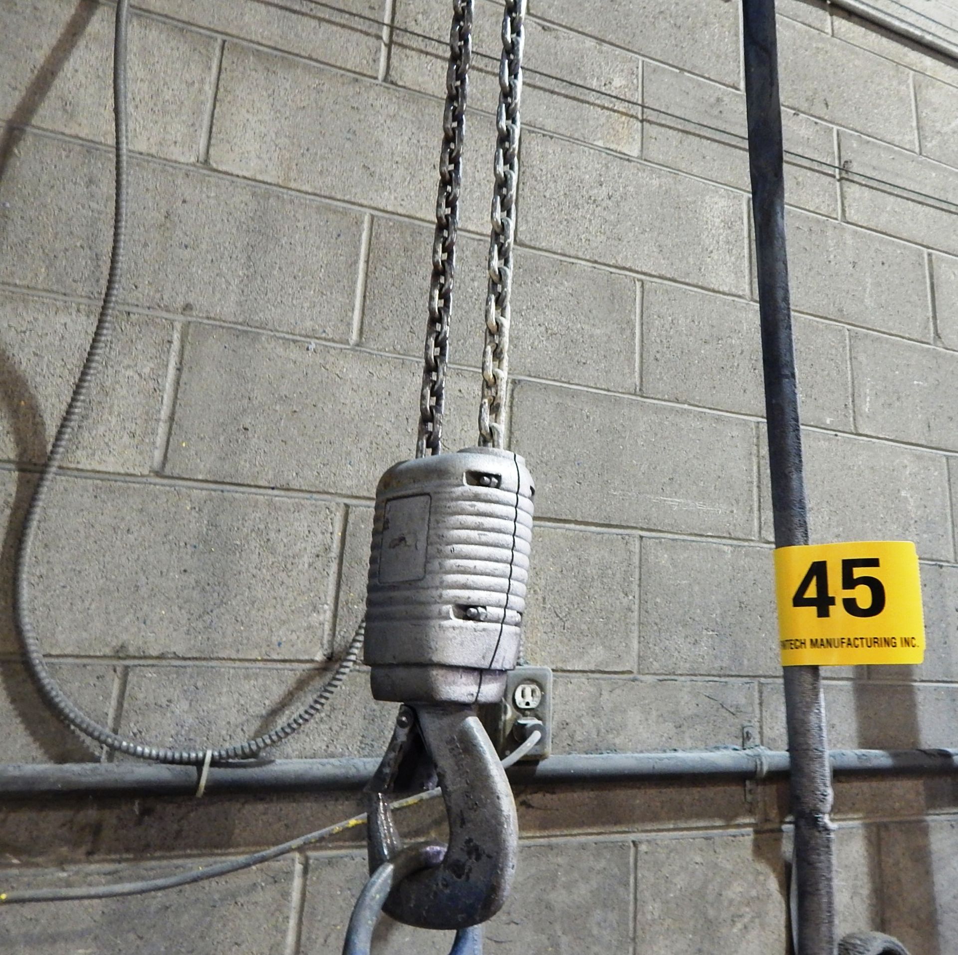 DEMAG 1 TON ELECTRIC CHAIN HOIST (CI)