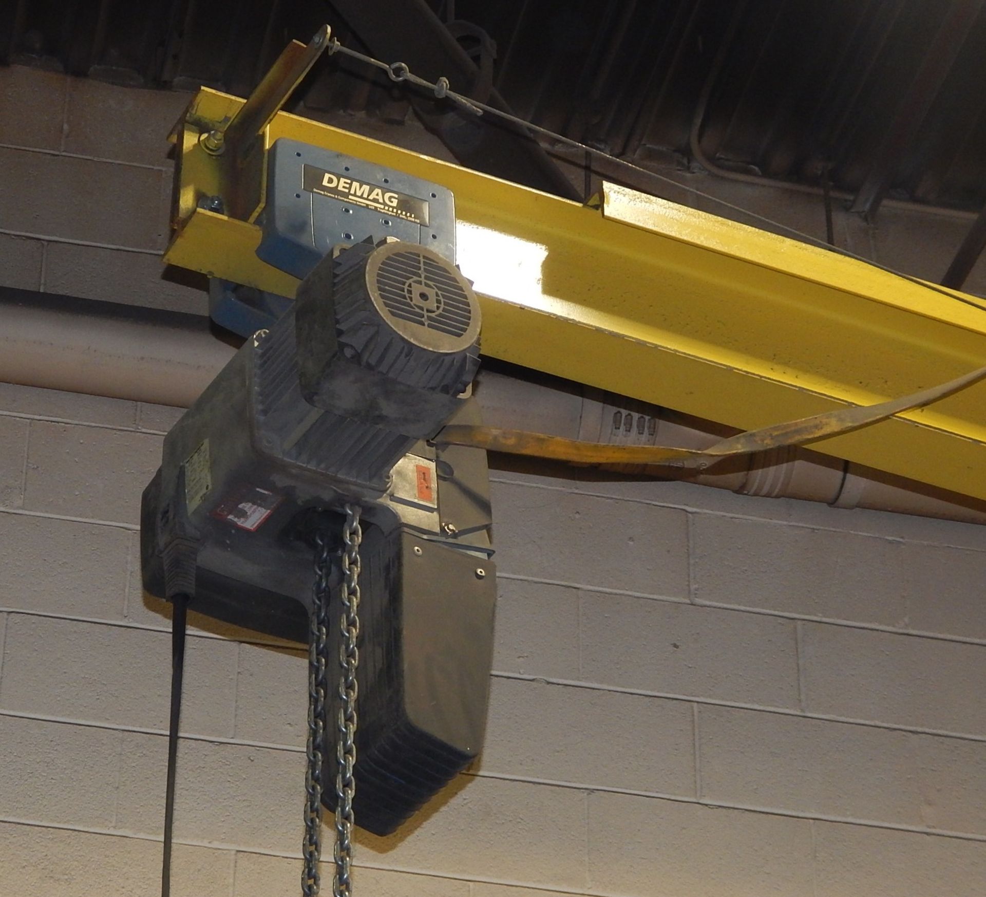 DEMAG 1/2 TON ELECTRIC CHAIN HOIST (CI) - Image 2 of 2