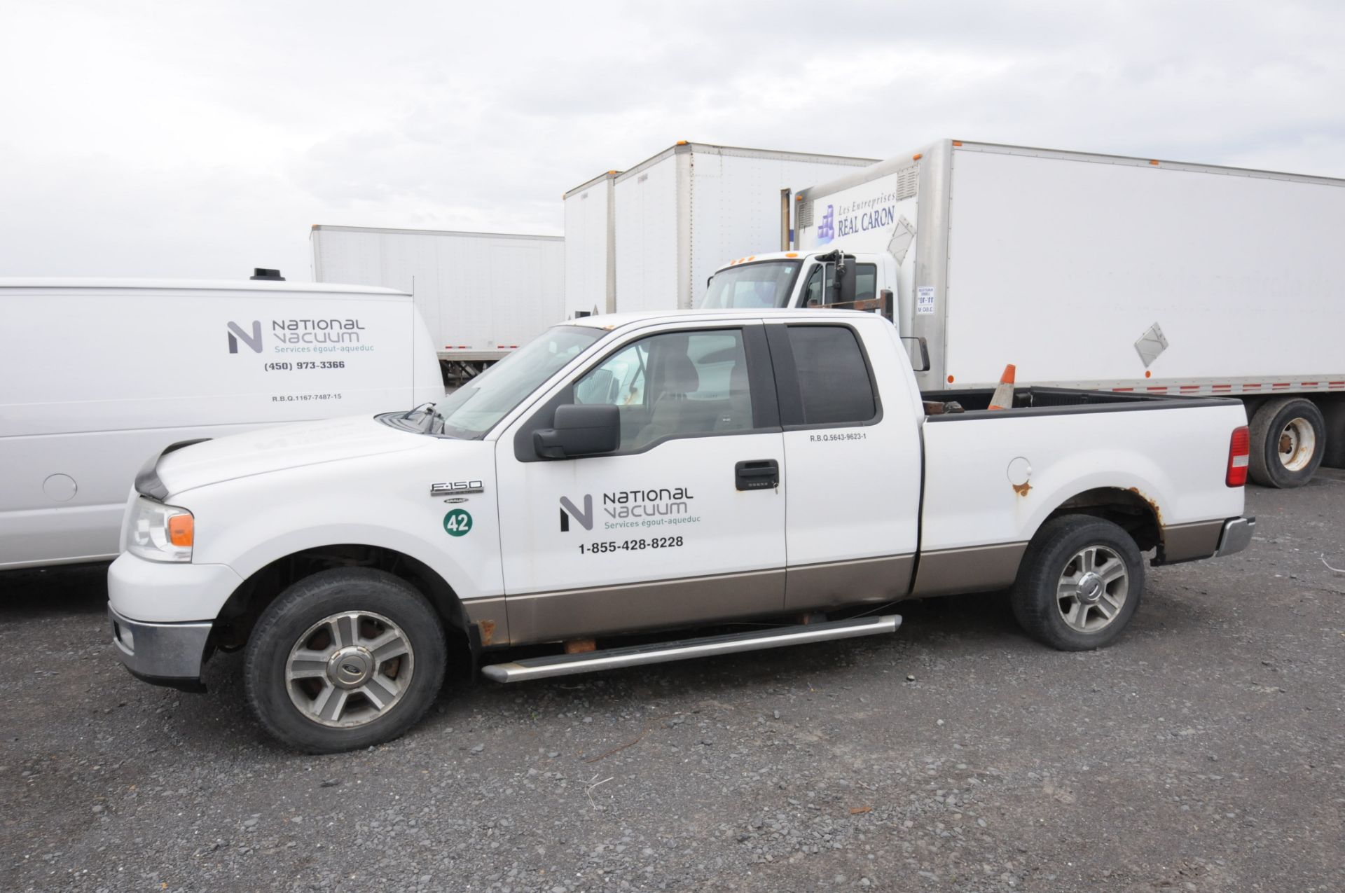 FORD (2005) F150 XLT EXTENDED CAB PICKUP TRUCK WITH 5.4 LITER V8 GAS ENGINE, RWD, AUTO, - Image 3 of 10