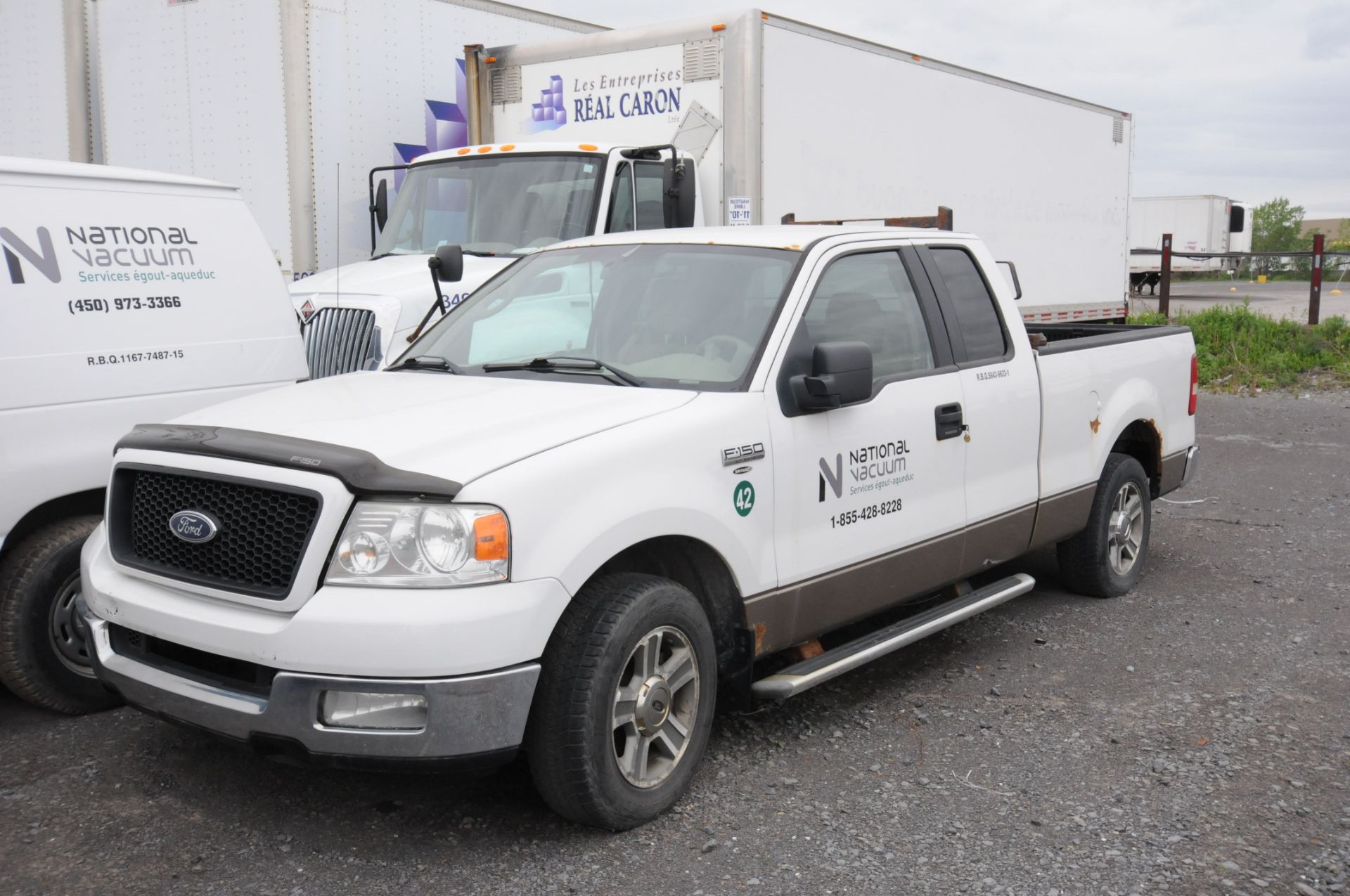 FORD (2005) F150 XLT EXTENDED CAB PICKUP TRUCK WITH 5.4 LITER V8 GAS ENGINE, RWD, AUTO,