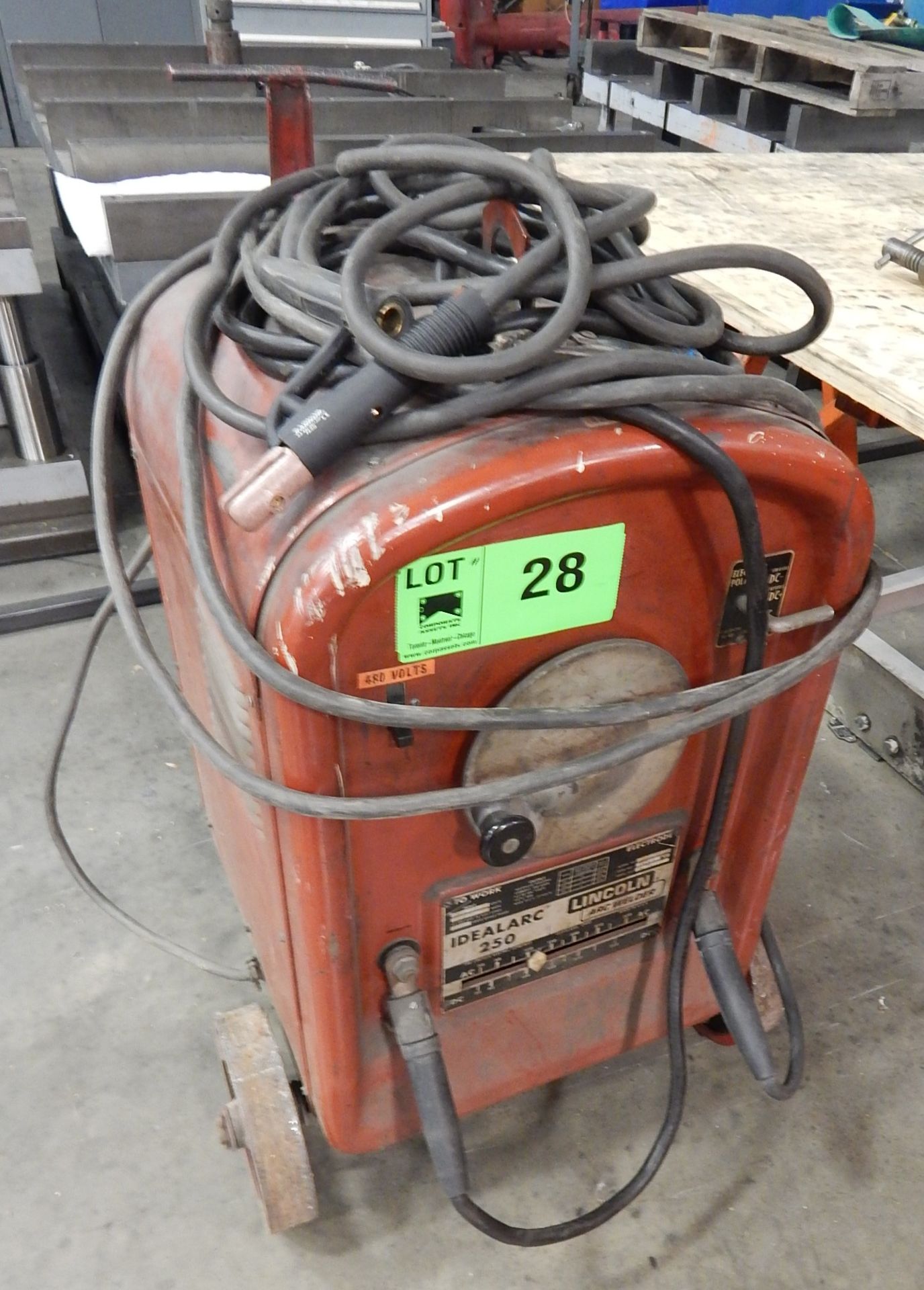 LINCOLN IDEALARC 250 ARC WELDER