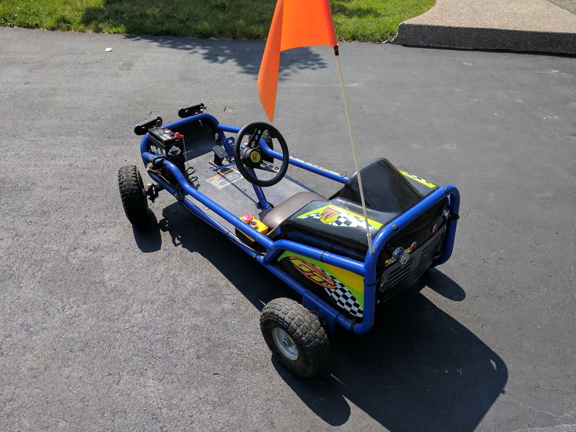 MURRAY EDGE OFF ROAD ELECTRIC KIDS GO KART WITH 36V, 500 WATT ELECTRIC MOTOR, MAX SPEED 39 KM/H, - Bild 5 aus 6