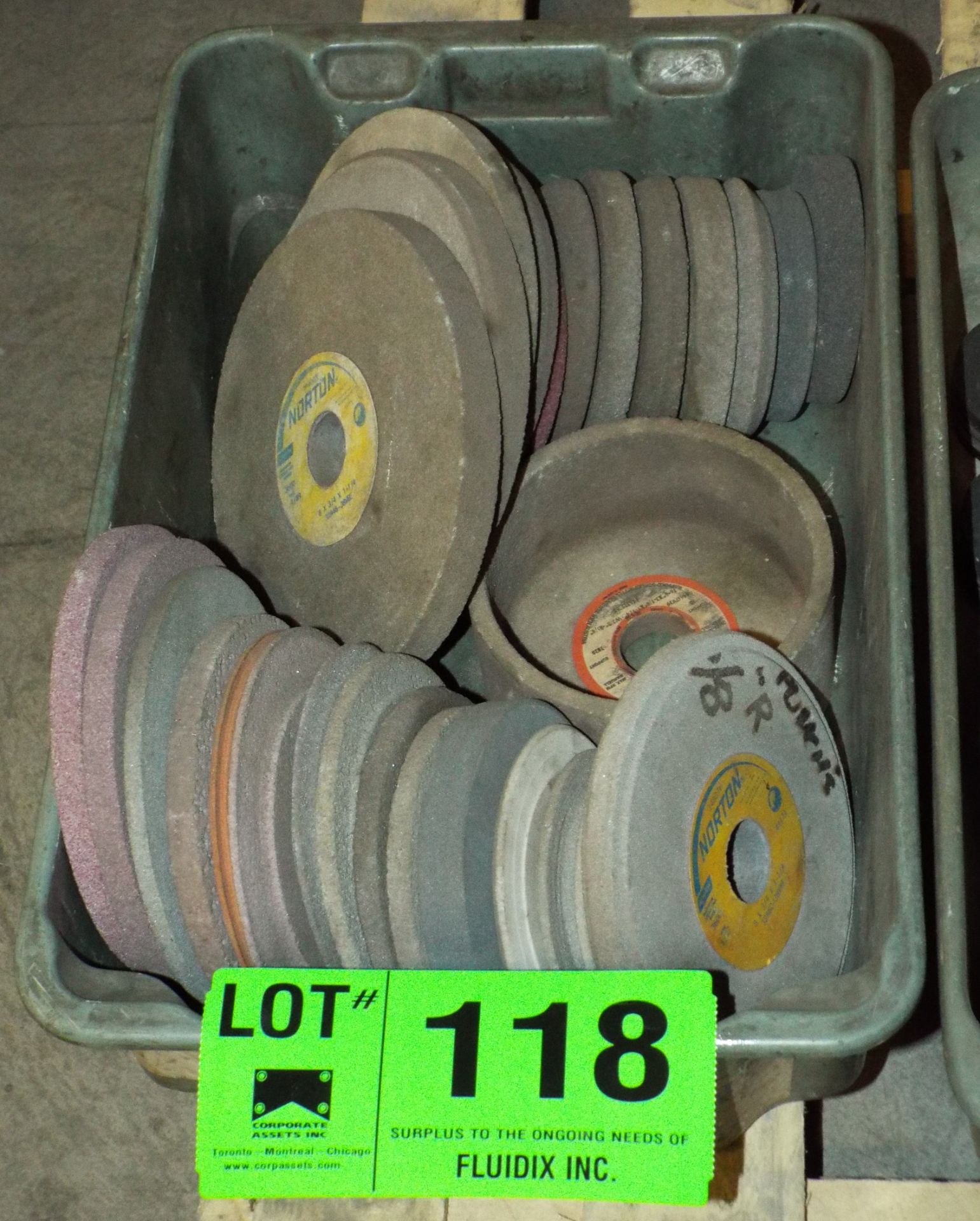 LOT/ GRINDING WHEELS