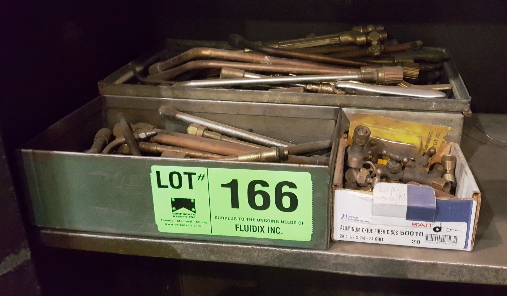 LOT/ WELDING TORCHES AND FITTINGS