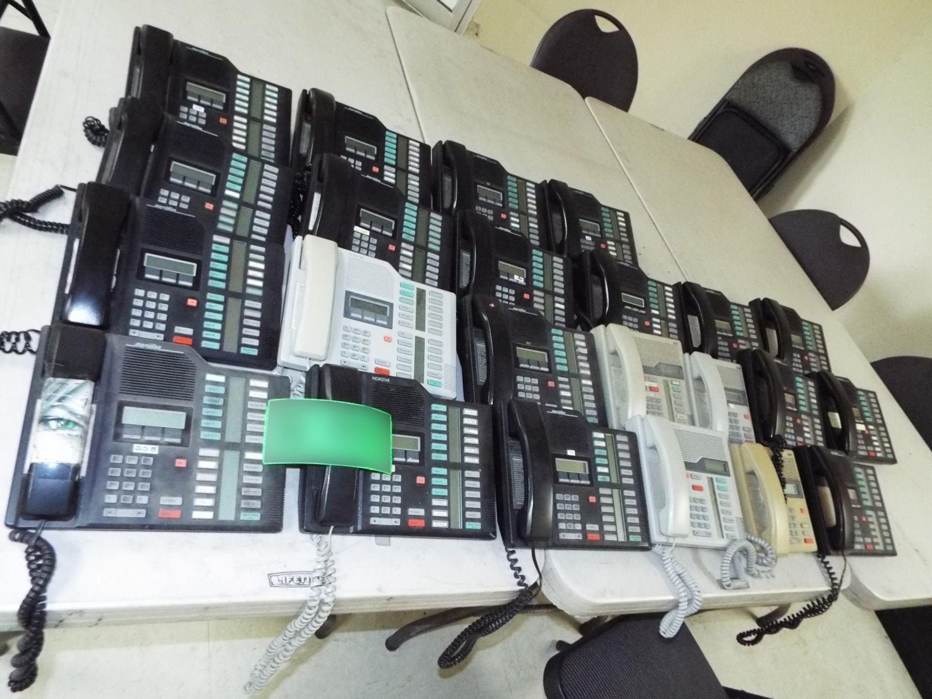 NORTEL TELEPHONE SYSTEM WITH APPROX. 22 HANDSETS