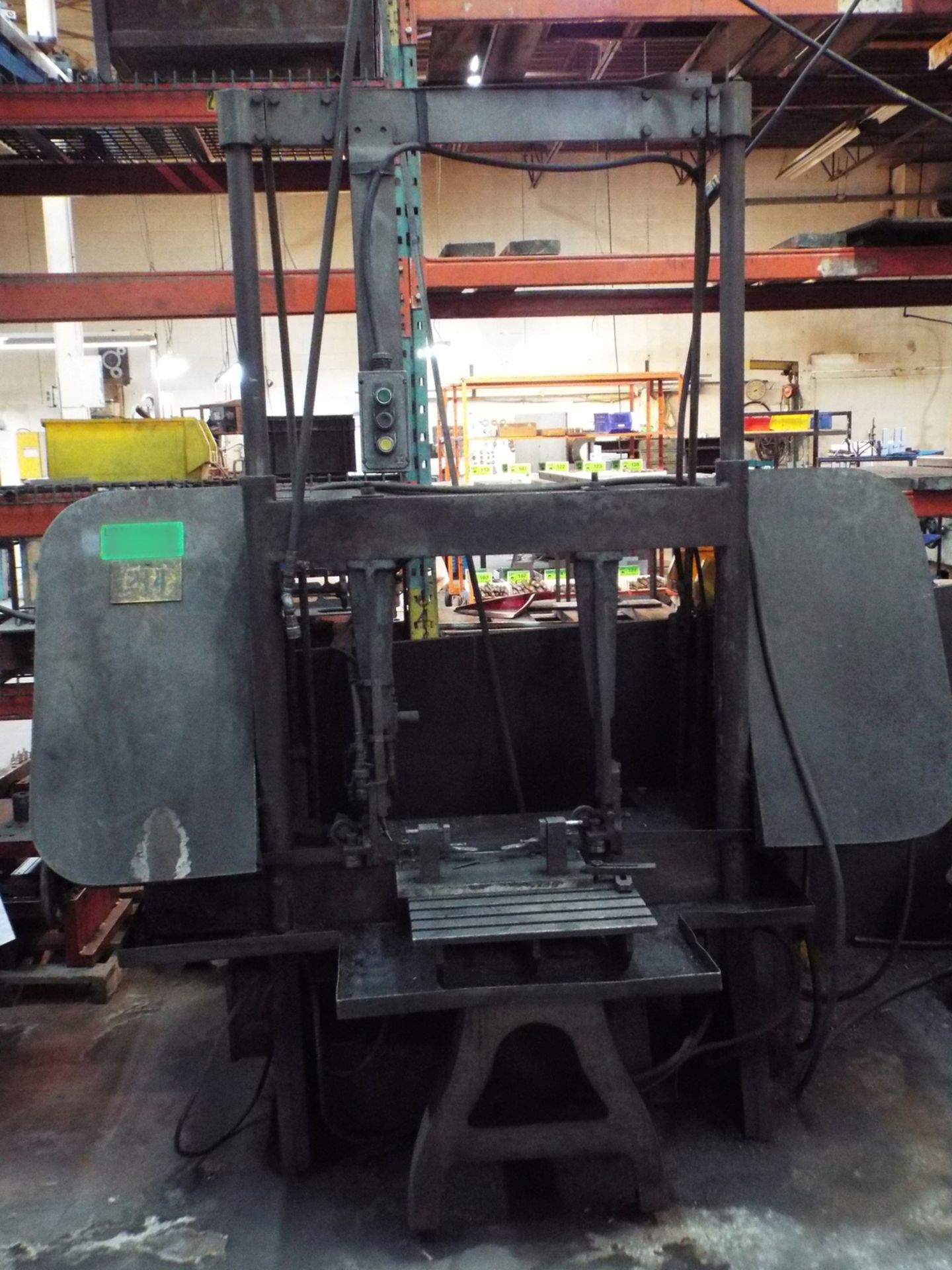 MFG. UNKNOWN HORIZONTAL BAND SAW S/N: N/A (CI)Í