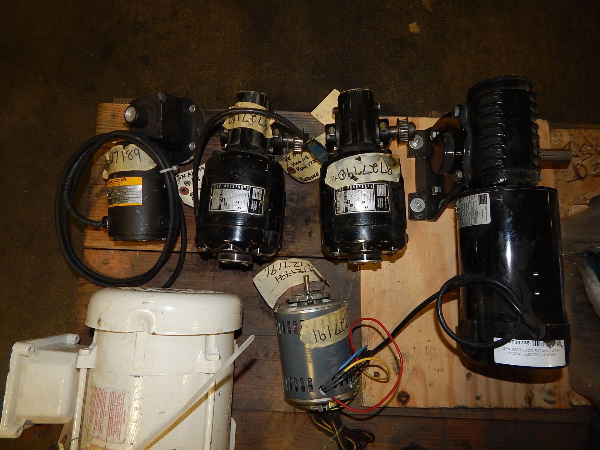 LOT/ ELECTRIC MOTORS - Image 5 of 5