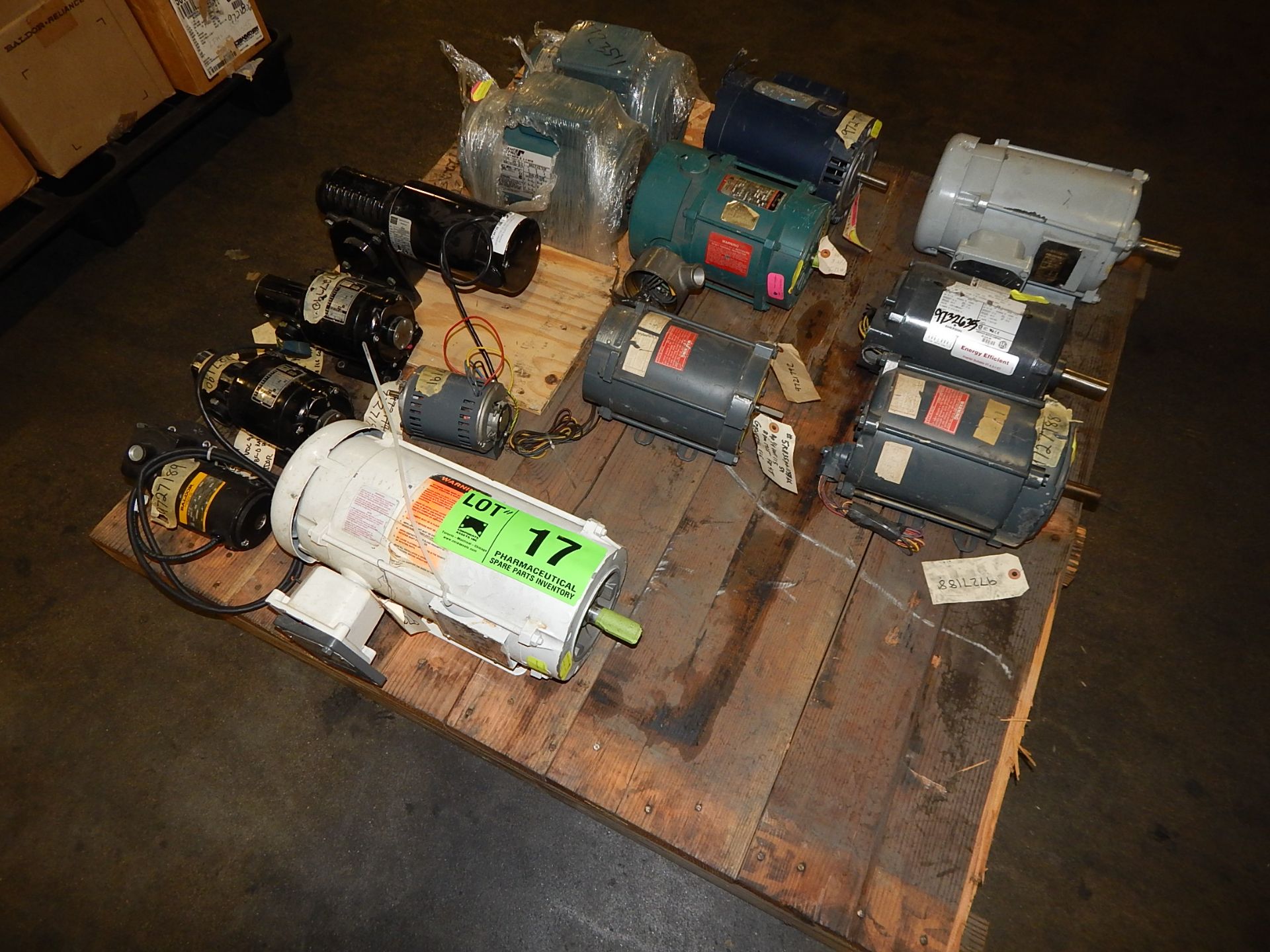 LOT/ ELECTRIC MOTORS