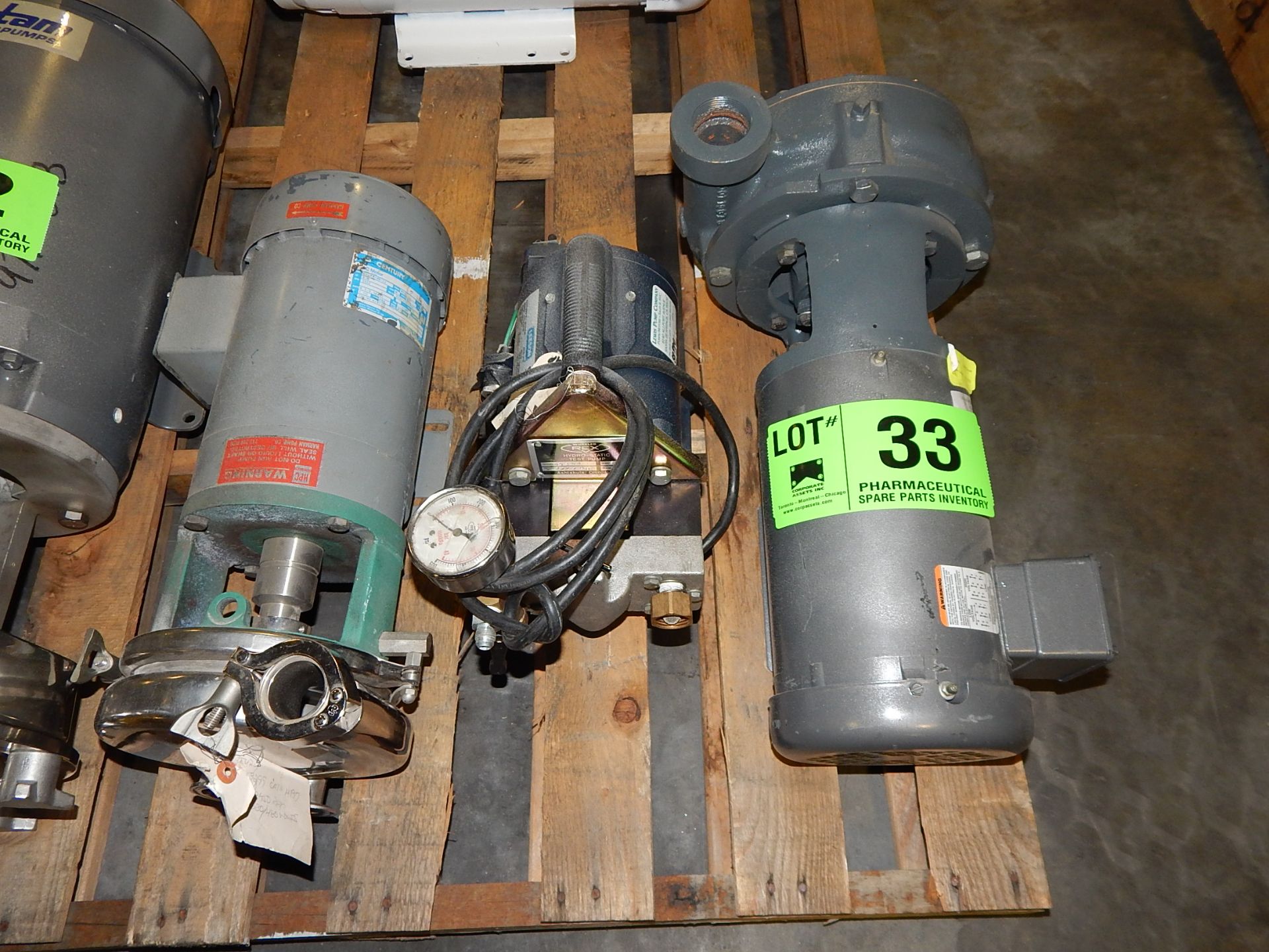 LOT/ CENTRIFUGAL PUMPS