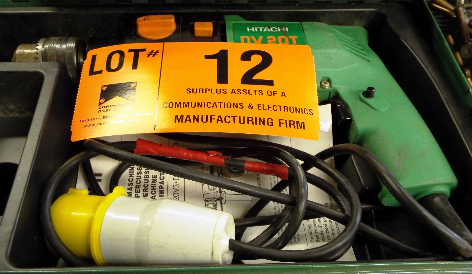 HITACHI DV20T ELECTRIC DRILL