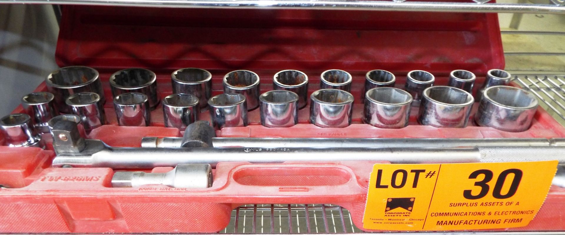 GENIUS HEAVY DUTY SOCKET SET