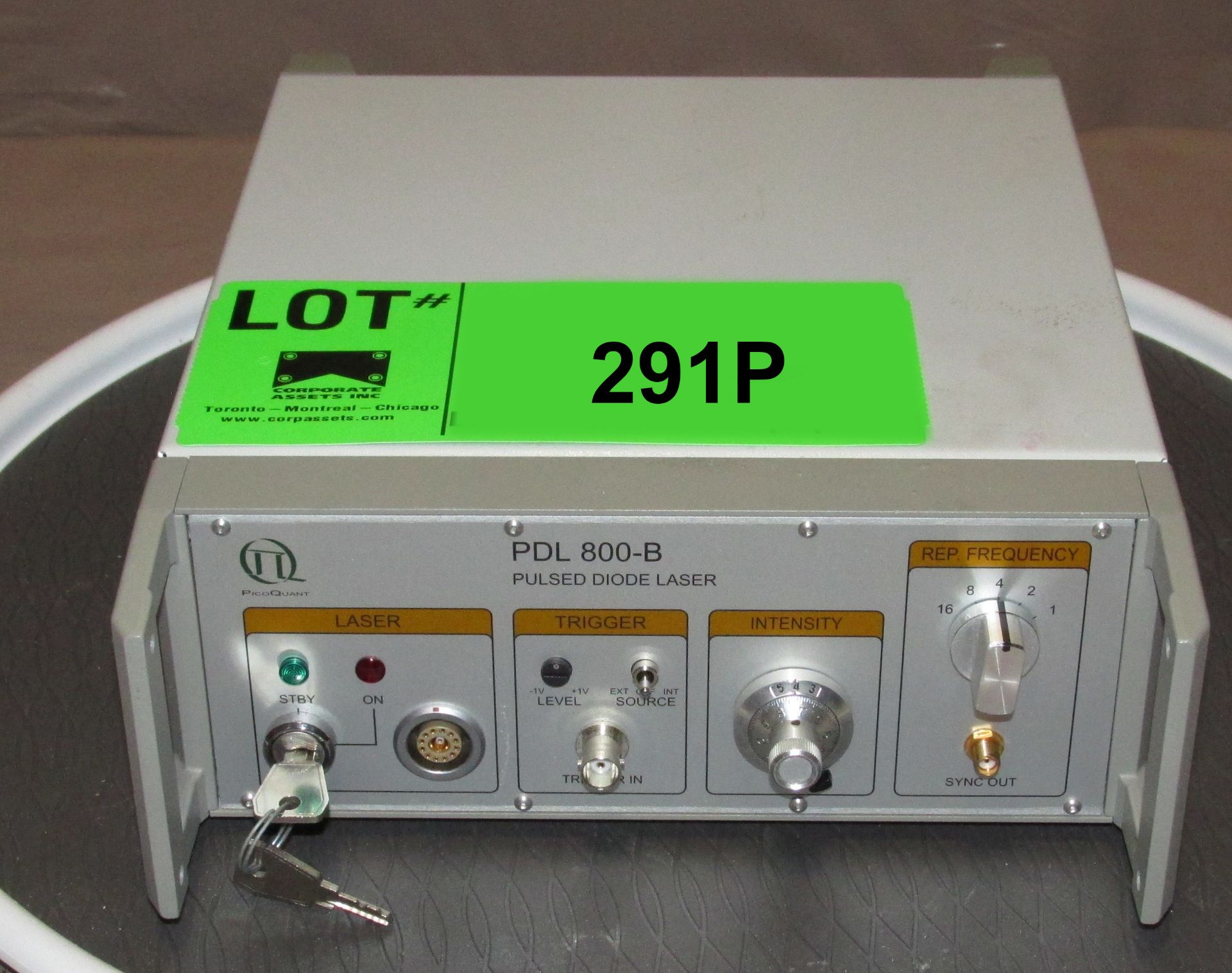 PICO-QUANT PDL-800-B PULSE DIODE LASER S/N: P-30-1-80-29255/03 (LOCATED IN TORONTO, ON)