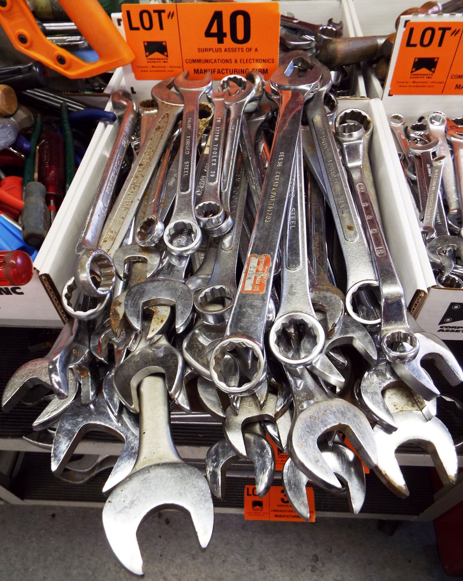 LOT/ WRENCHES