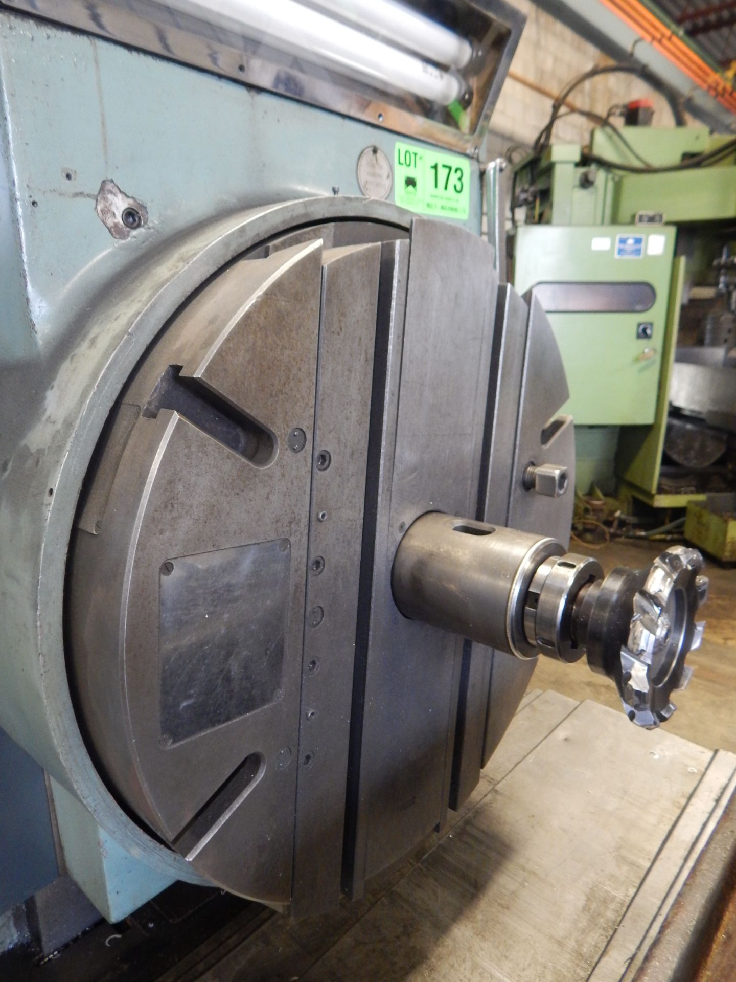 SHENYANG T6112 TABLE TYPE HORIZONTAL BORING MILL WITH 4" DIAMETER SPINDLE, 63" X 55" POWER ROTARY - Image 5 of 6