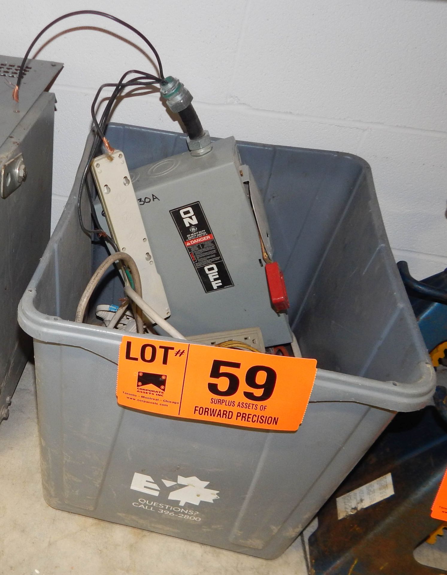 LOT/ DISCONNECT BOX AND 15KVA TRANSFORMER