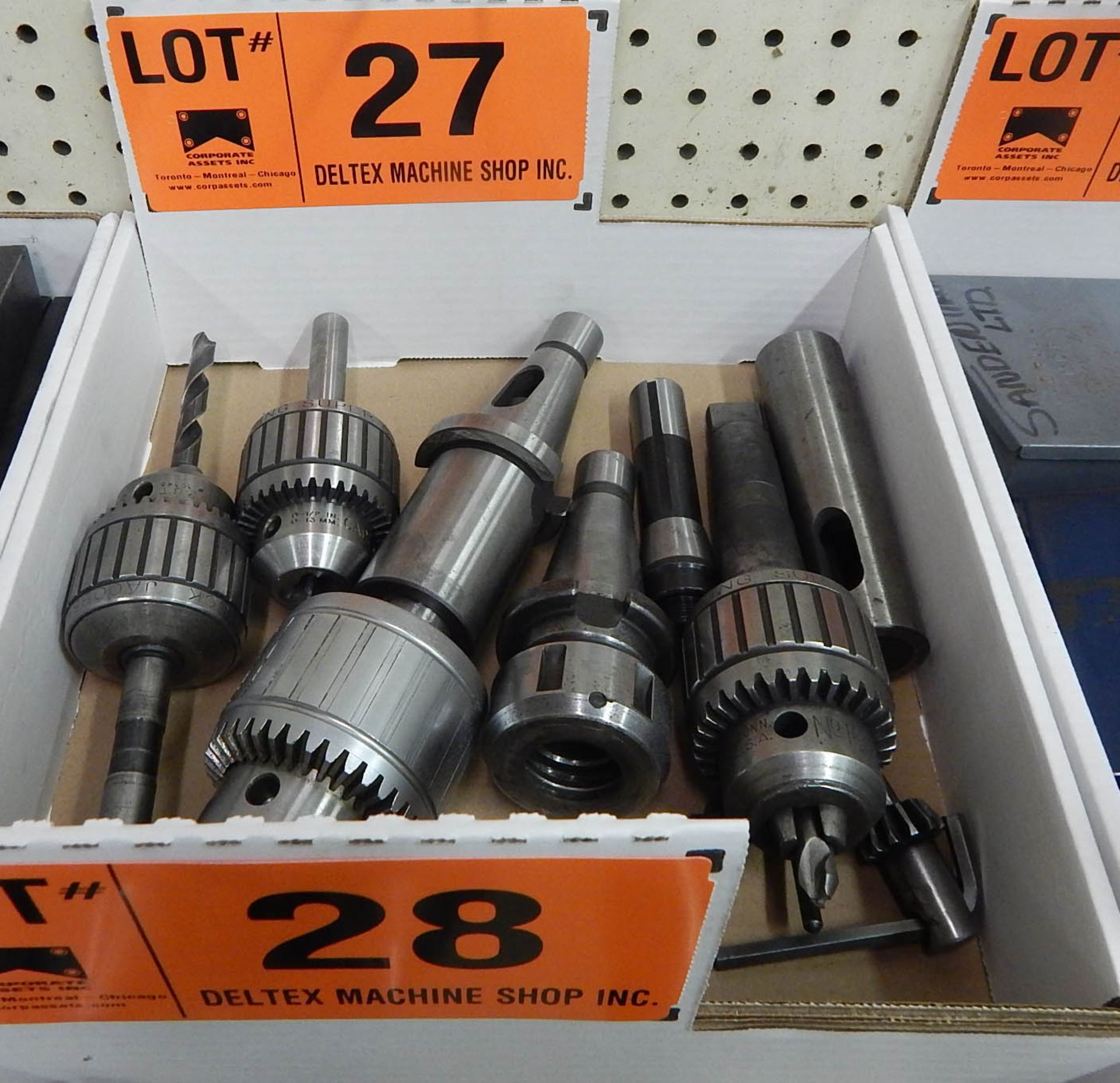 LOT/ DRILL CHUCKS