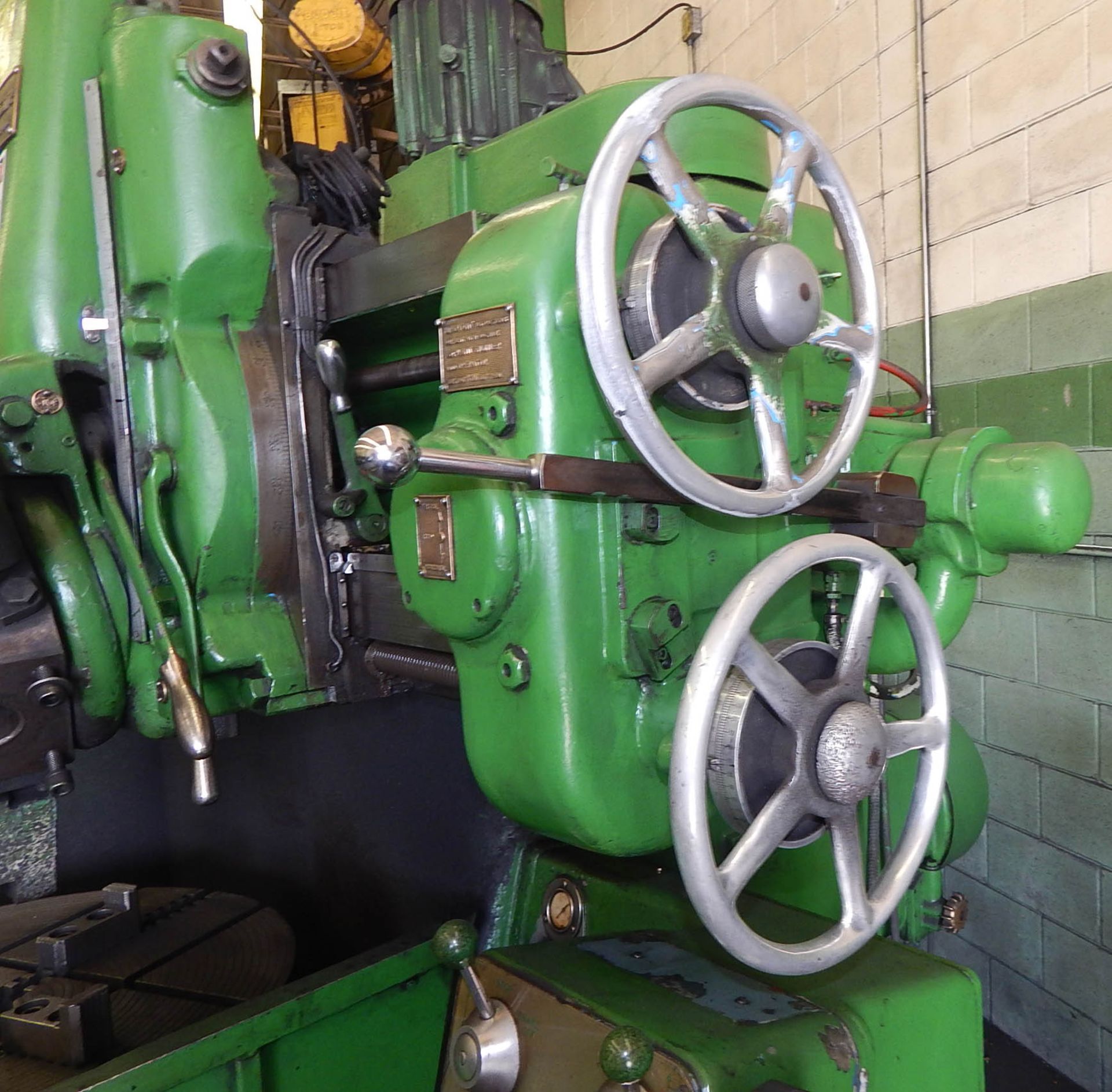 WEBSTER BENNETT 36" DH SERIES CONVENTIONAL VERTICAL TURRET LATHE WITH 48" SWING, 23" MAX HEIGHT - Bild 4 aus 5