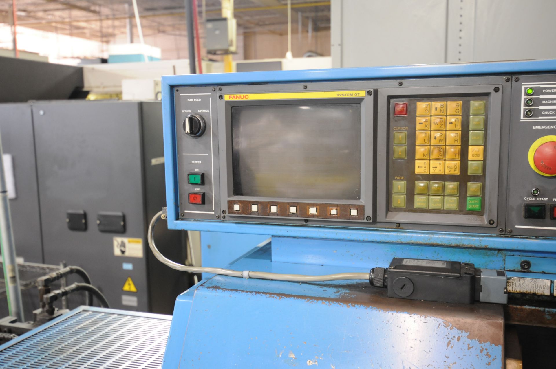 MIYANO BNC-34C, CNC TURNING CENTER WITH FANUC CNC CONTROL, PARTS CATCHER, TAILSTOCK, 7.5 HP, 5000 - Image 4 of 7