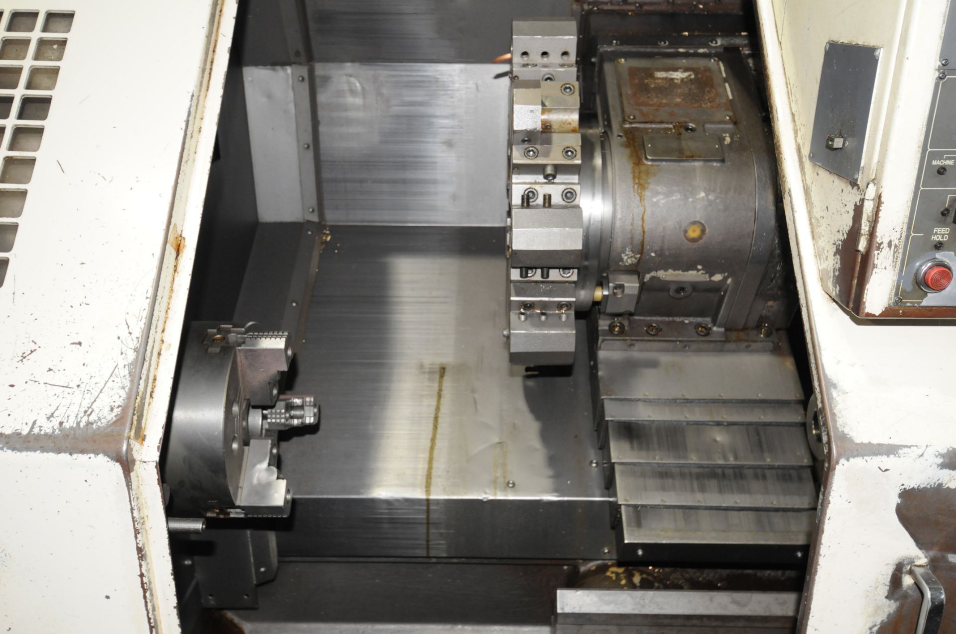 NAKAMURA TOME TMC-30, CNC TURNING CENTERS WITH FANUC CNC CONTROL, 19.69" SWING, 21.65" BETWEEN - Image 2 of 7