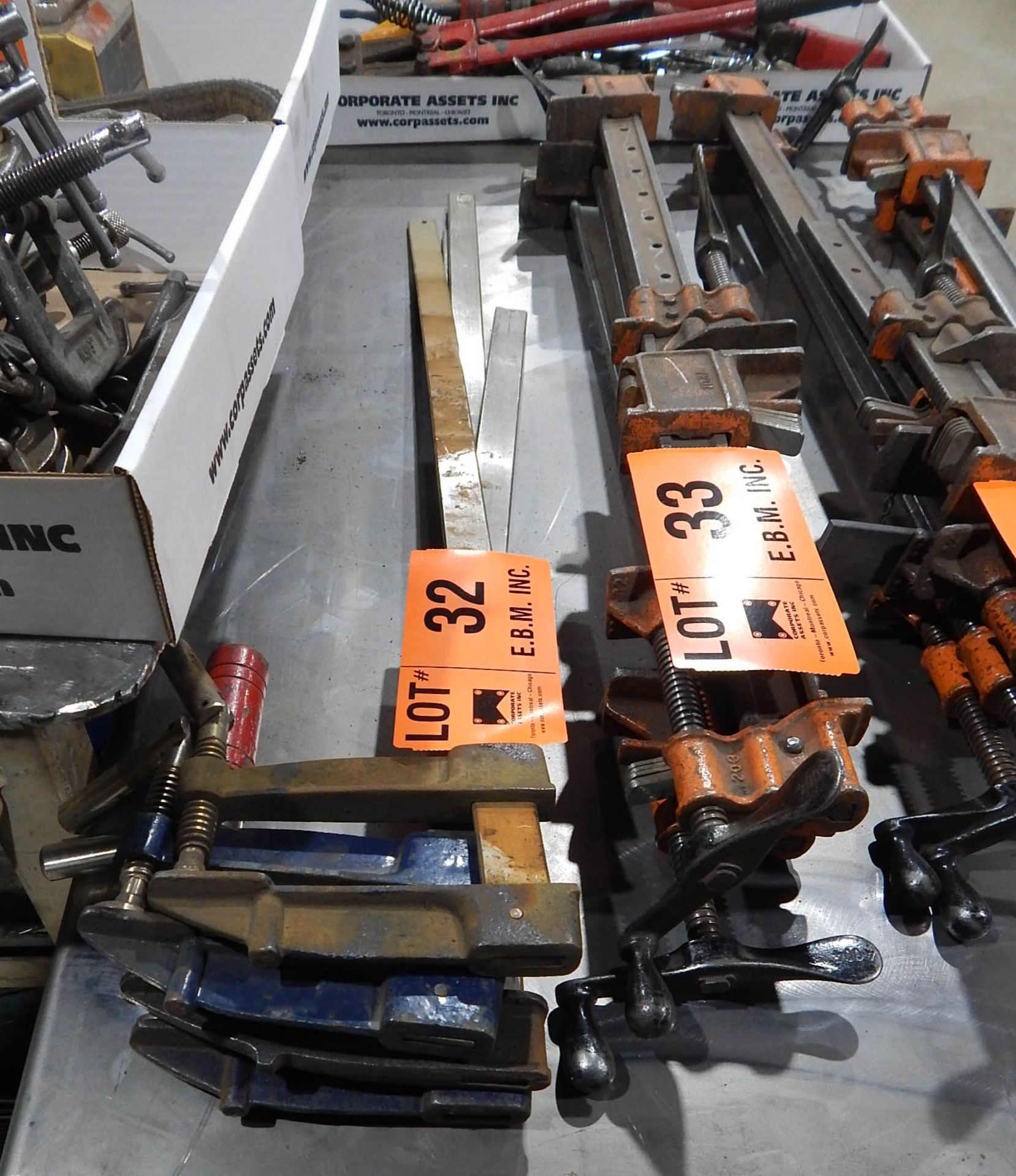 LOT/ BAR CLAMPS