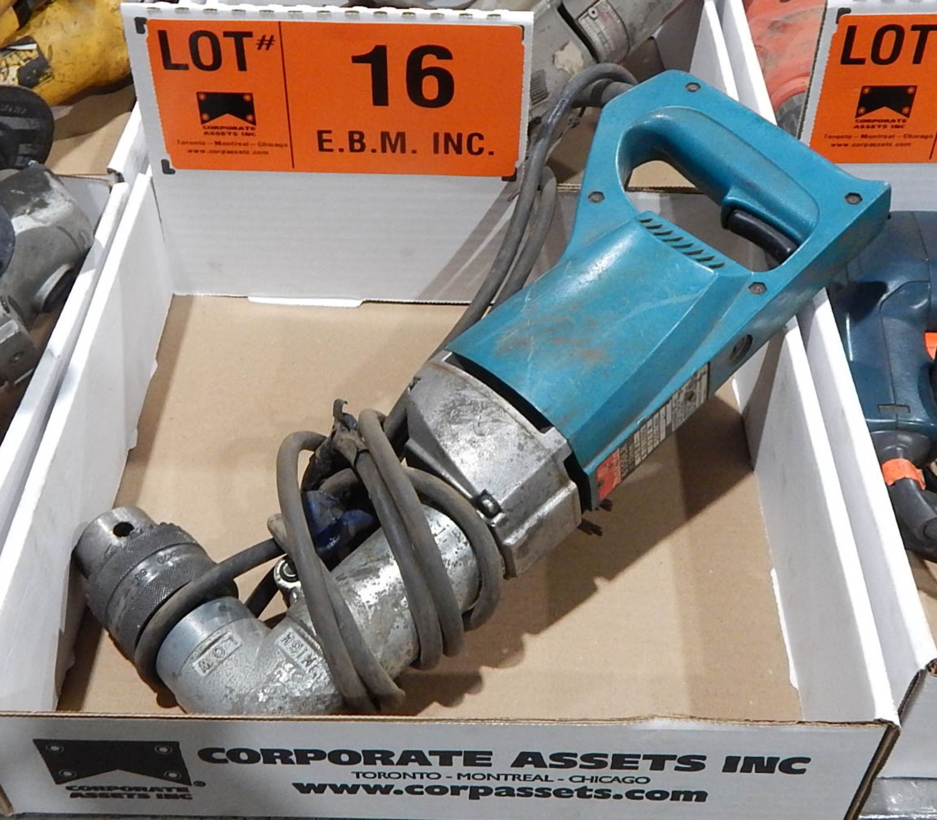 MAKITA HEAVY DUTY ANGLE DRILL