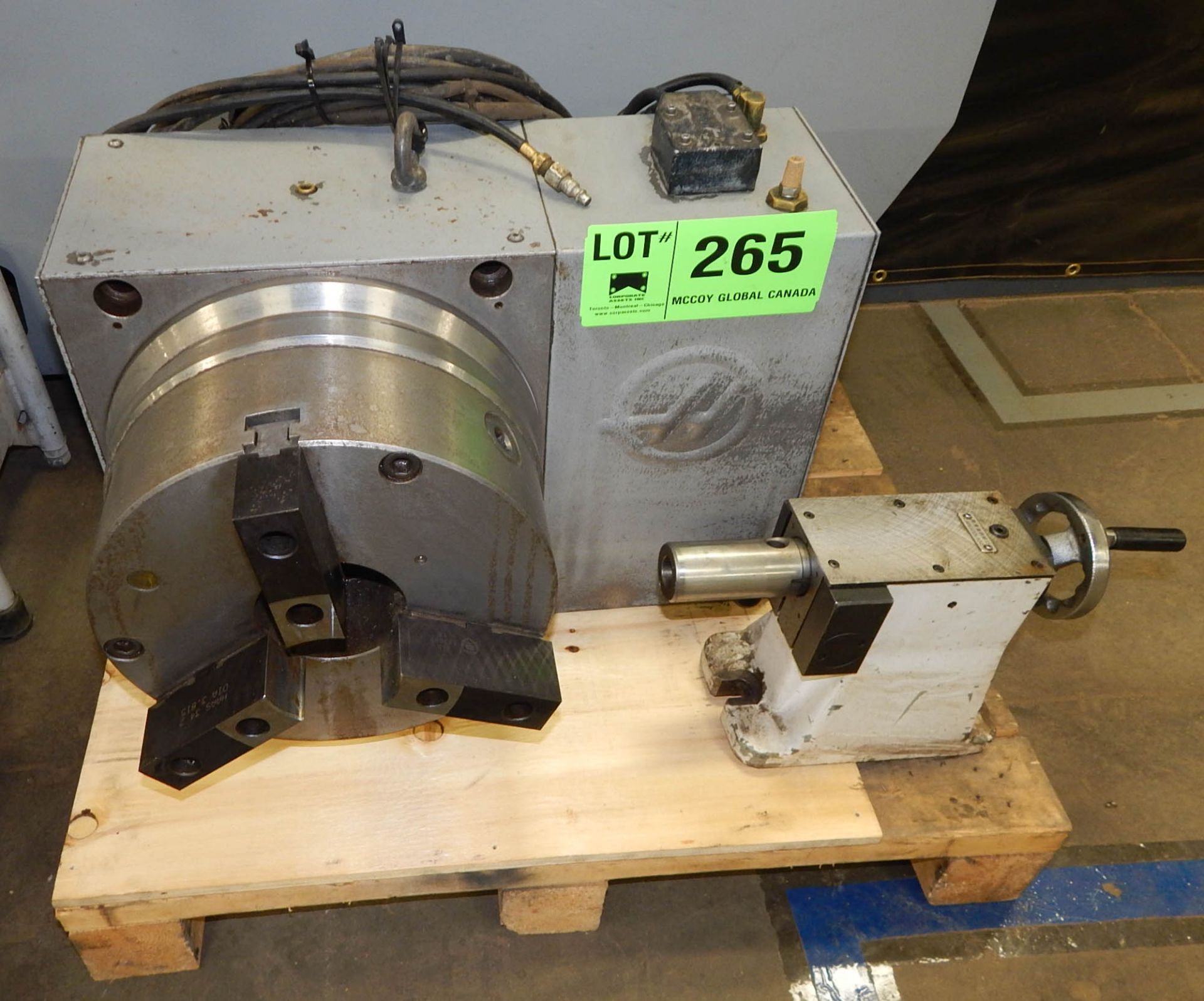 HAAS 12" FOURTH AXIS CNC ROTARY TABLE TAILSTOCK, S/N N/A (CI)