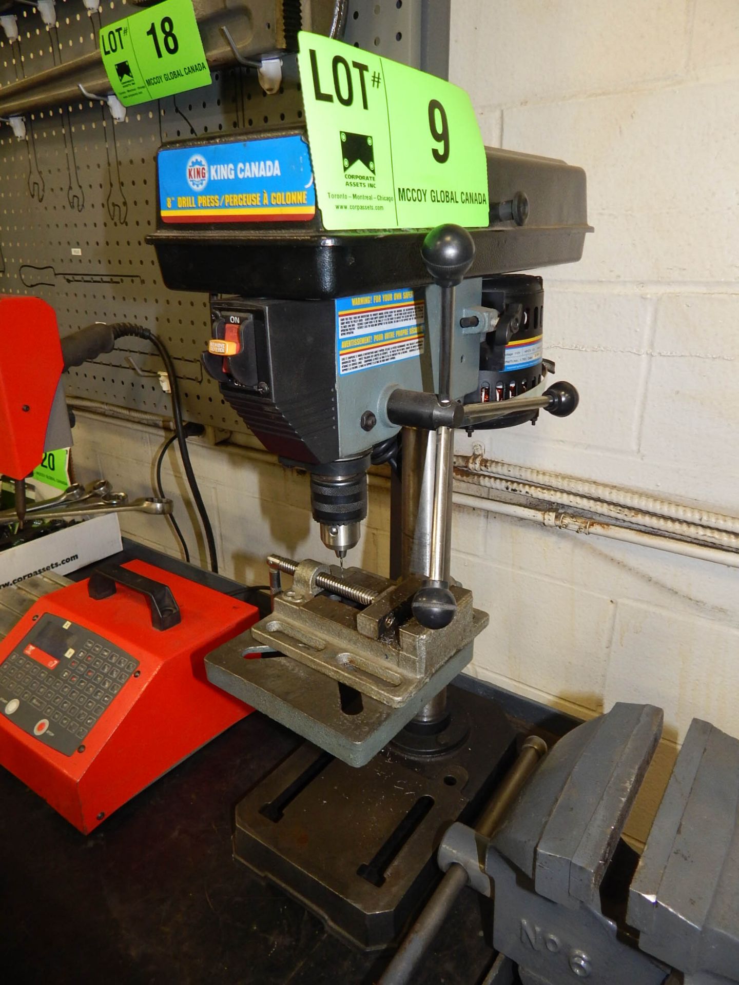 KING CANADA BENCH TYPE DRILL PRESS