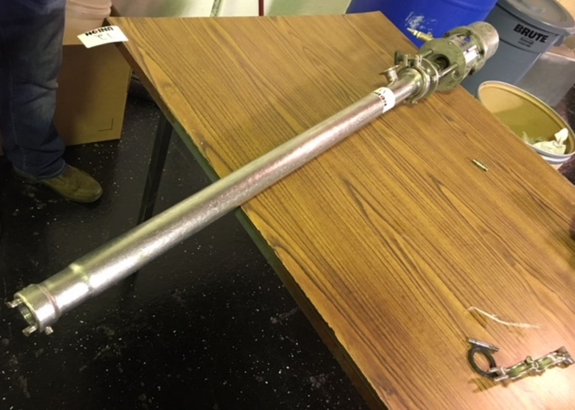 Graco Monark Stainless Steel Air operated Drum Pump Rigging: $50 (skidding & crating additional)