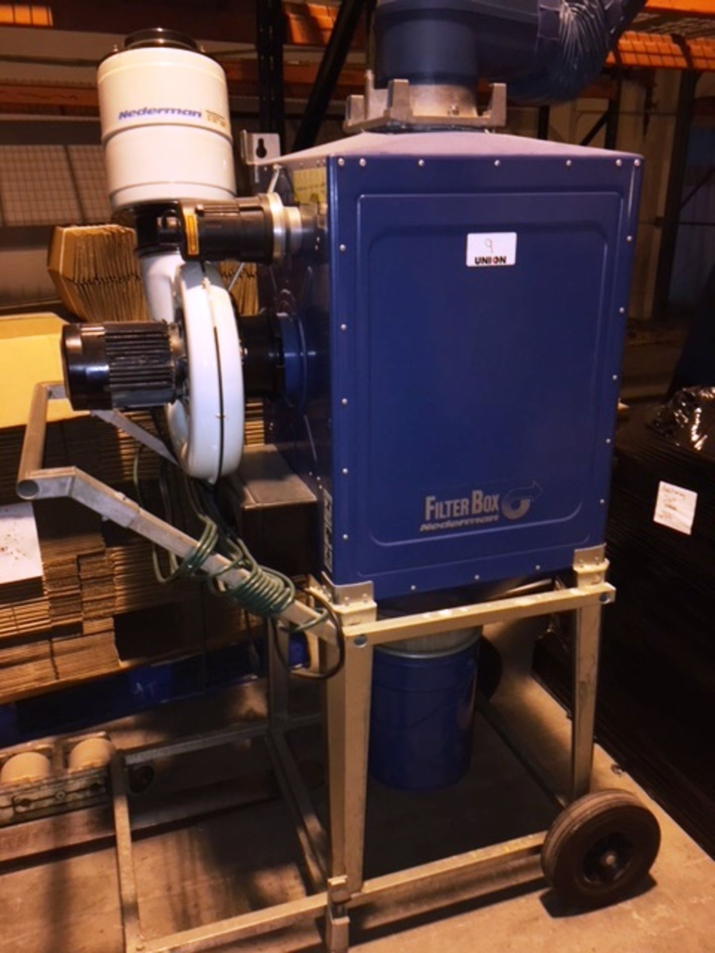 Nederman model 602263 Dust Collector Rigging: $100 (skidding & crating additional) - Image 2 of 4