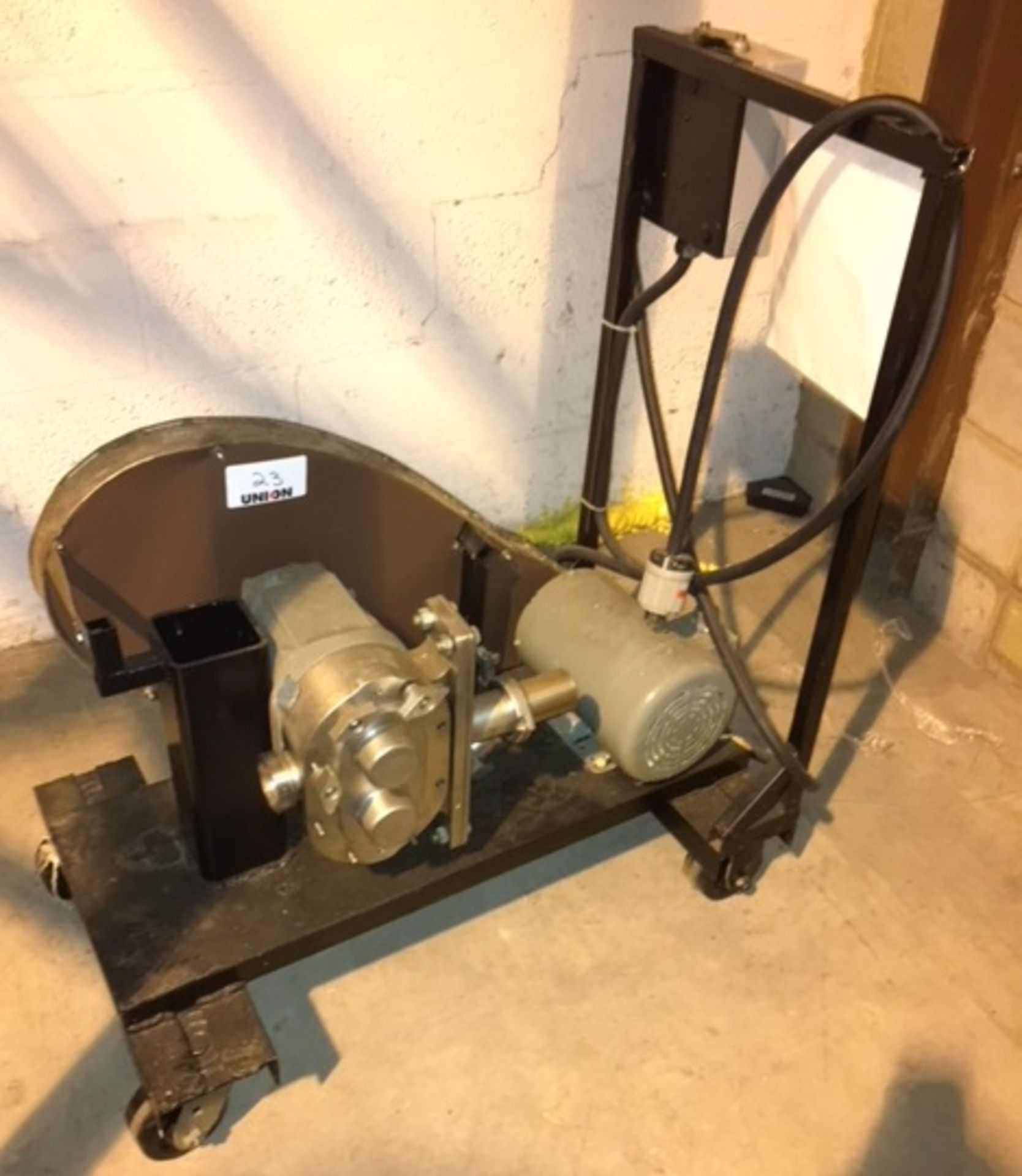 Waukesha model 34 Stainless Steel positive displacement pump