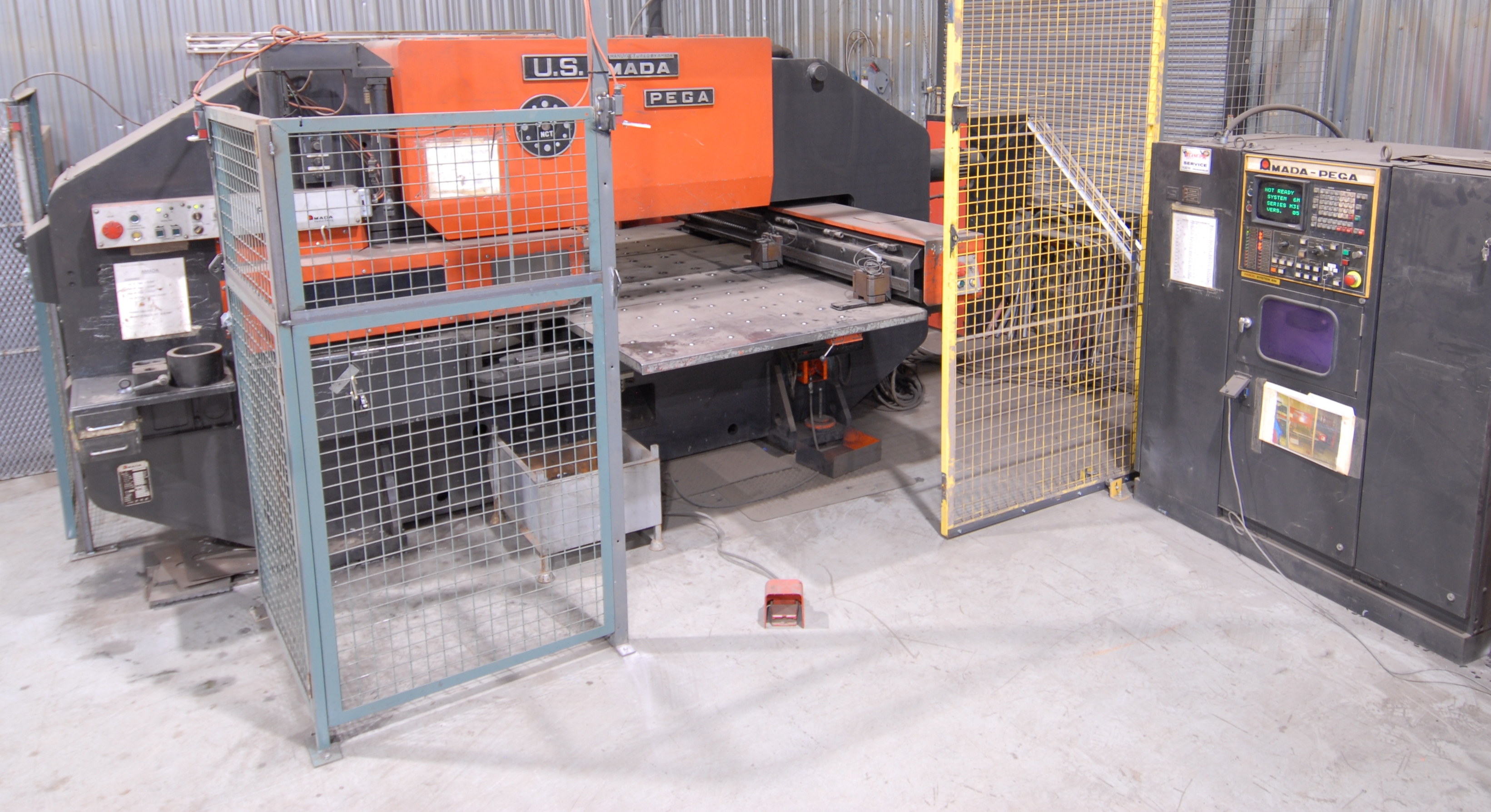 Lot 17 - AMADA PEGA 30-40-50 CNC TURRET PUNCH WITH FANUC SYSTEM