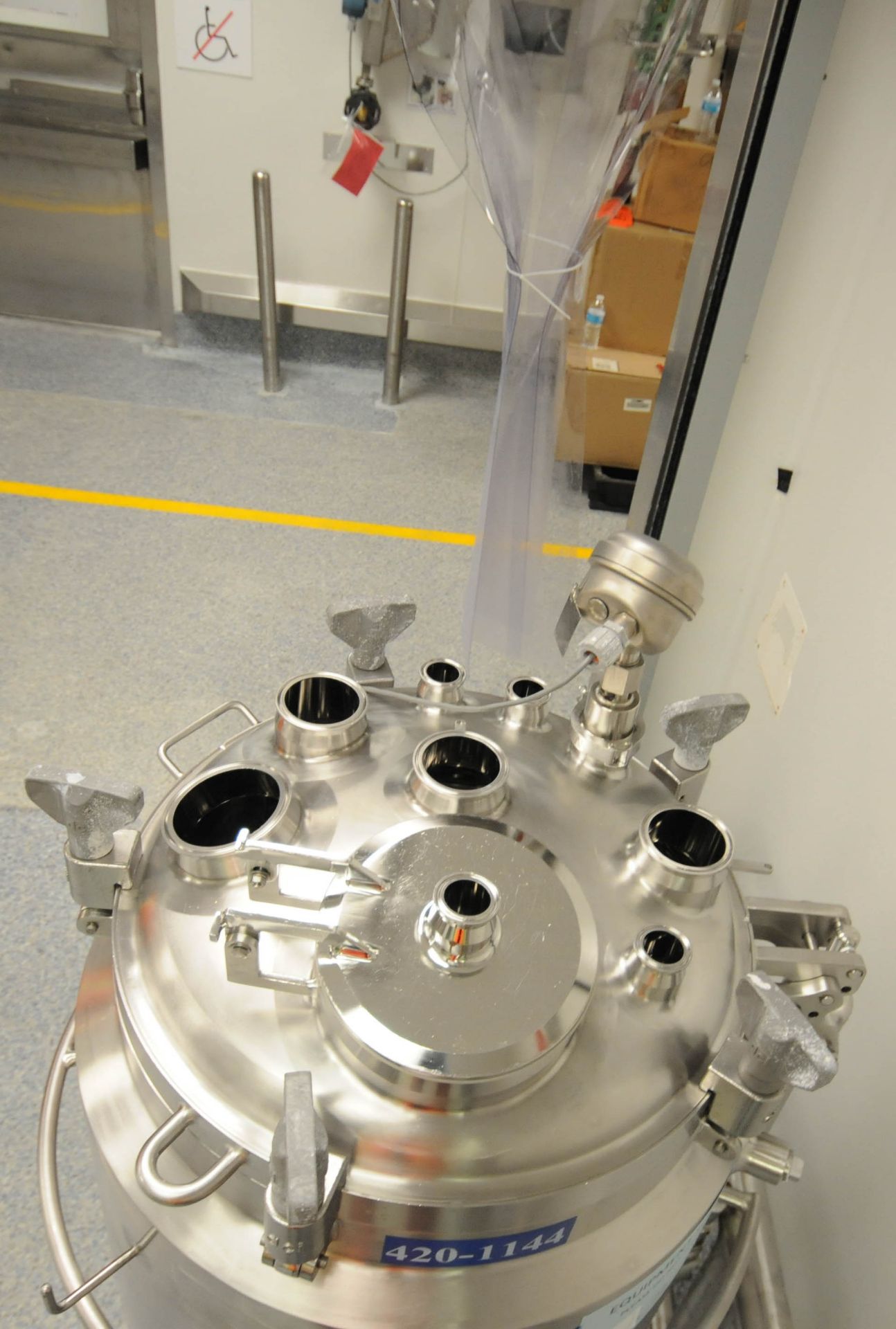 DCI (2009) AHF-M NANO PORTABLE JACKETED STAINLESS STEEL REACTOR VESSEL WITH 150 LITER CAPACITY, 45 - Image 2 of 9
