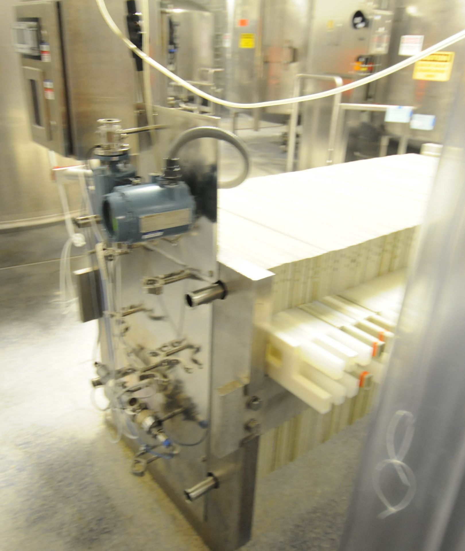 PERRIN US FILTER FP#4 STAINLESS STEEL FILTER PRESS WITH MANUAL CLOSE, HYDRAULIC ASSIST - Image 4 of 5