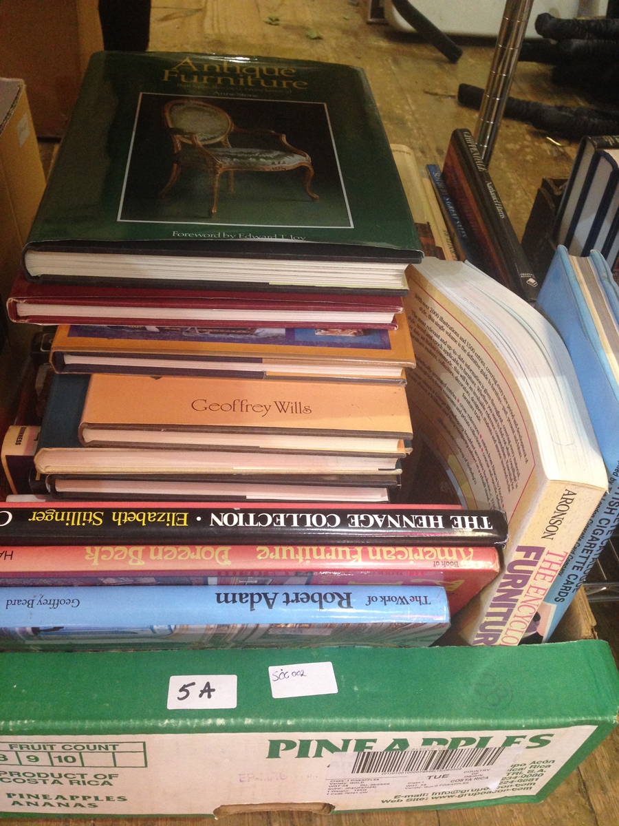 A quantity books on art antiques and collecting CONDITION REPORT: note: every page